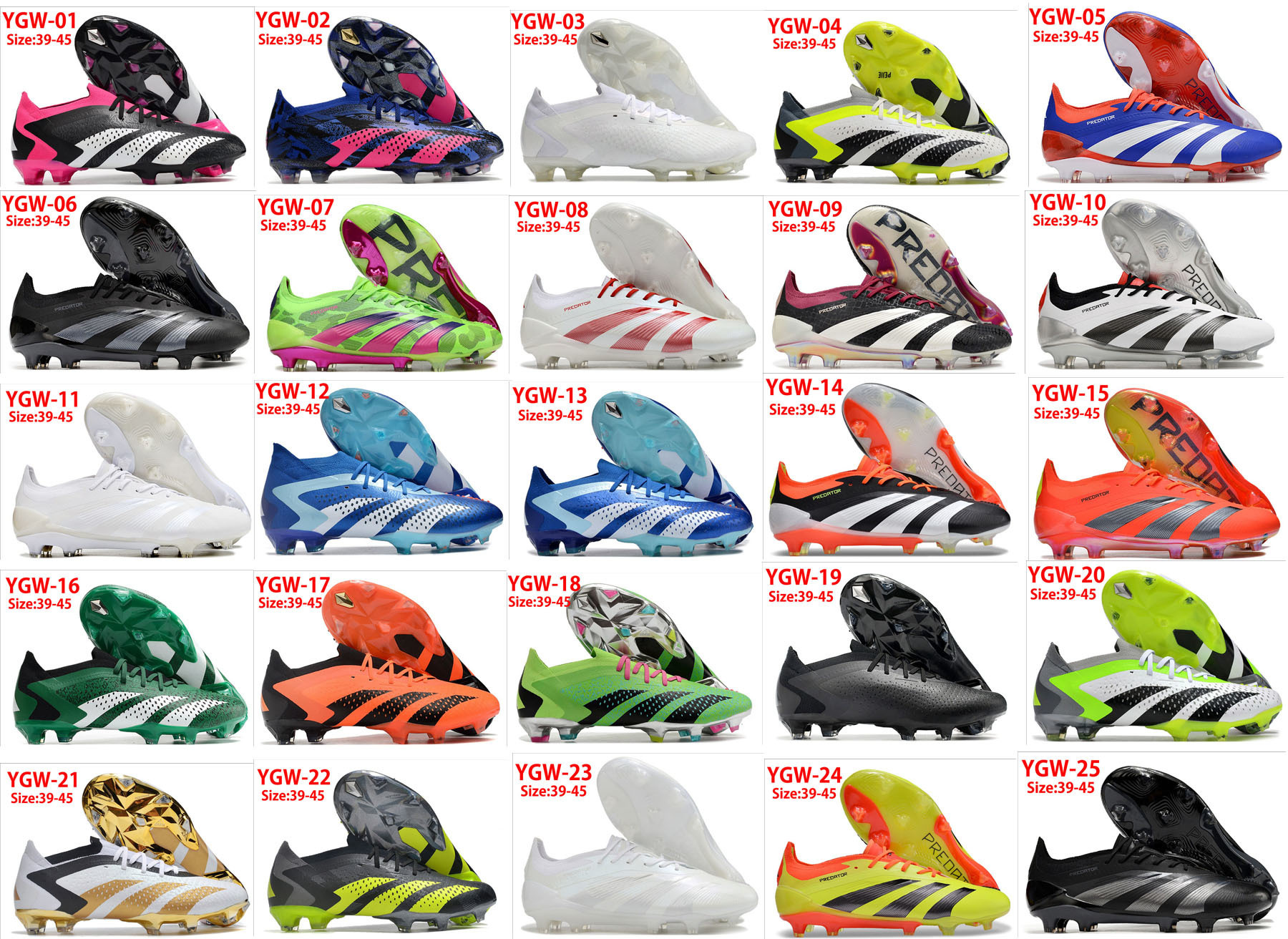 YGW adidas PREDATOR ACCURACY PAUL POGBA.1 FG 59.99usd gallery