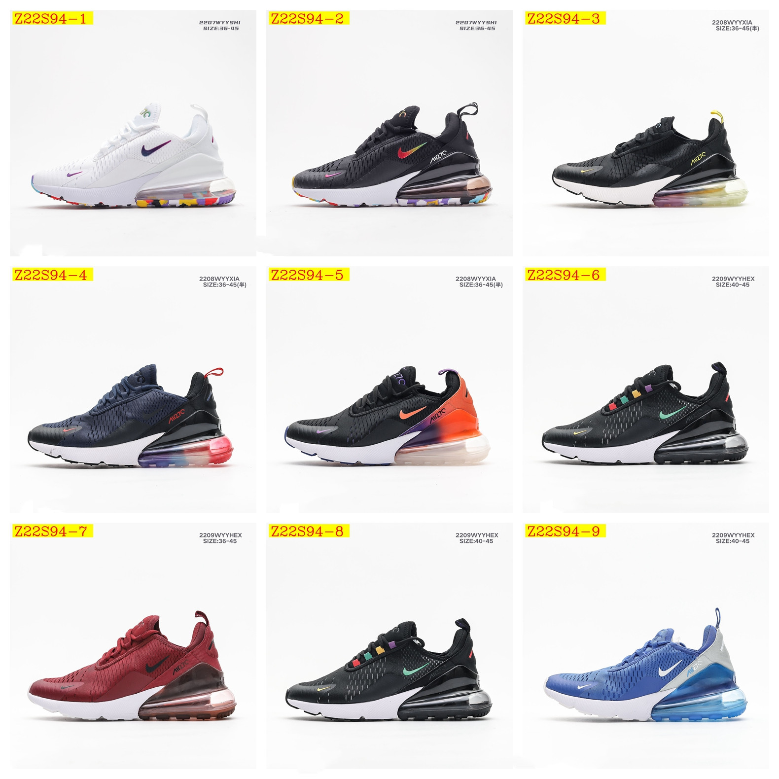 38.99$ Nike AIR MAX 270  code 351-6241-R gallery
