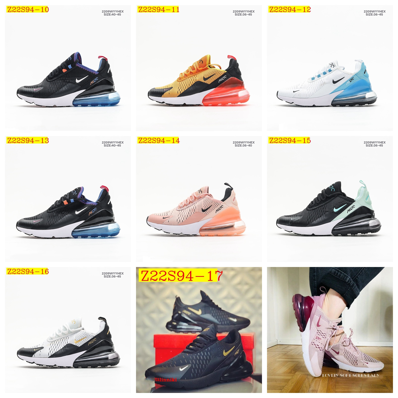 38.99$ Nike AIR MAX 270  code 351-6241-R gallery
