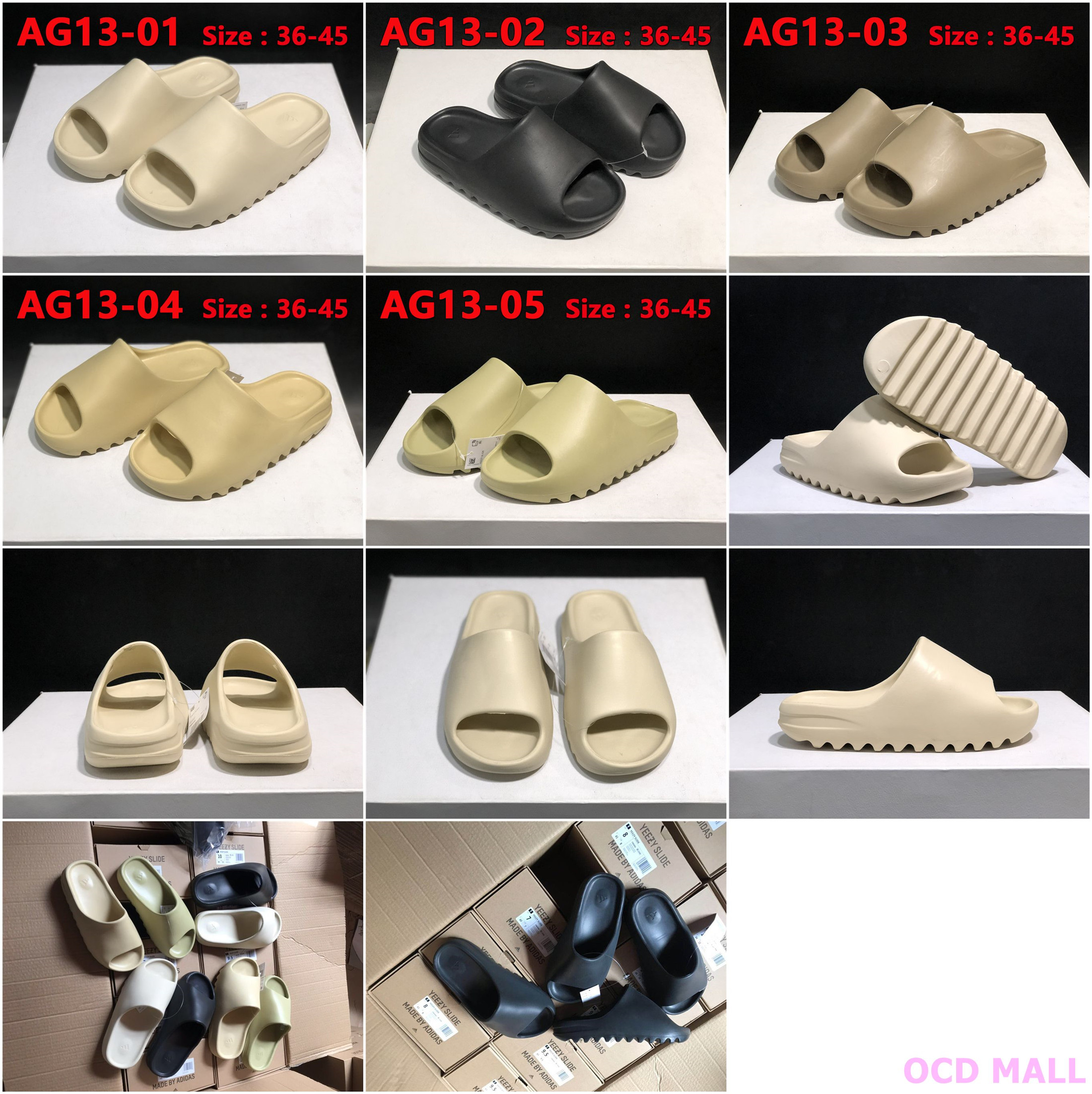 Adidas originals Yeezy Slide Bone 33.33$   CODE 351-2746 -R gallery