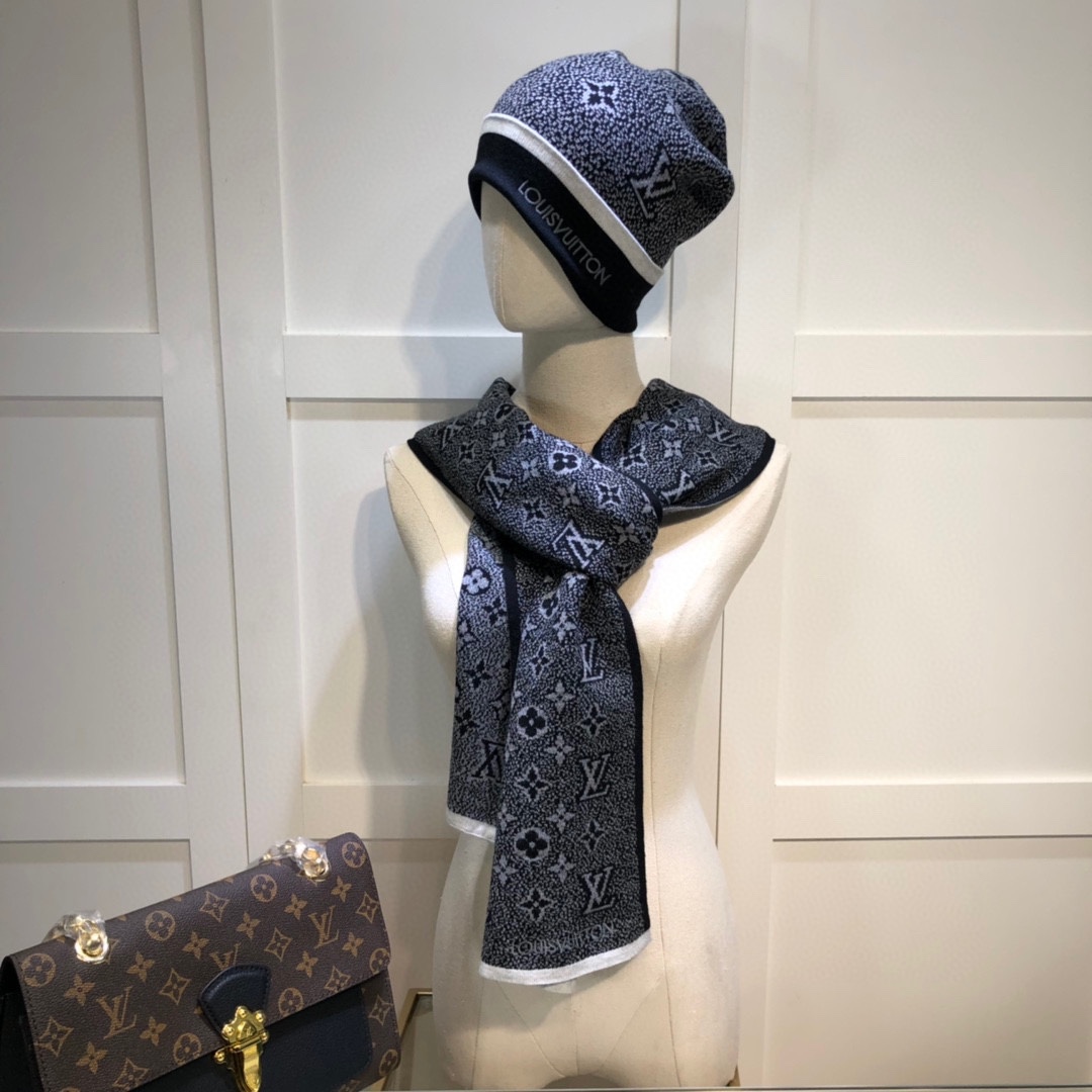 20022 Scarf and Hat Set LV $38 gallery