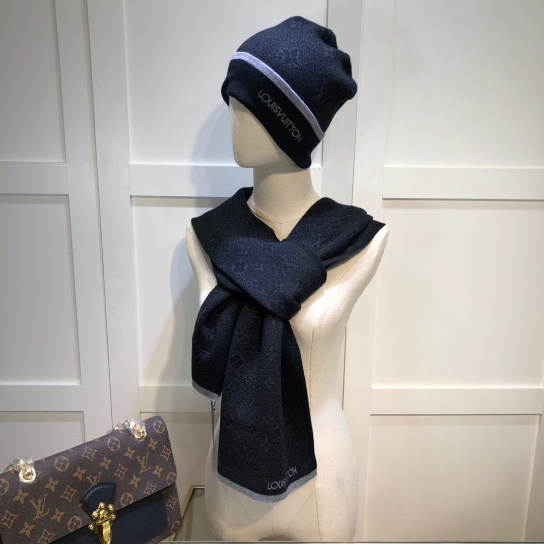 20022 Scarf and Hat Set LV $38 gallery