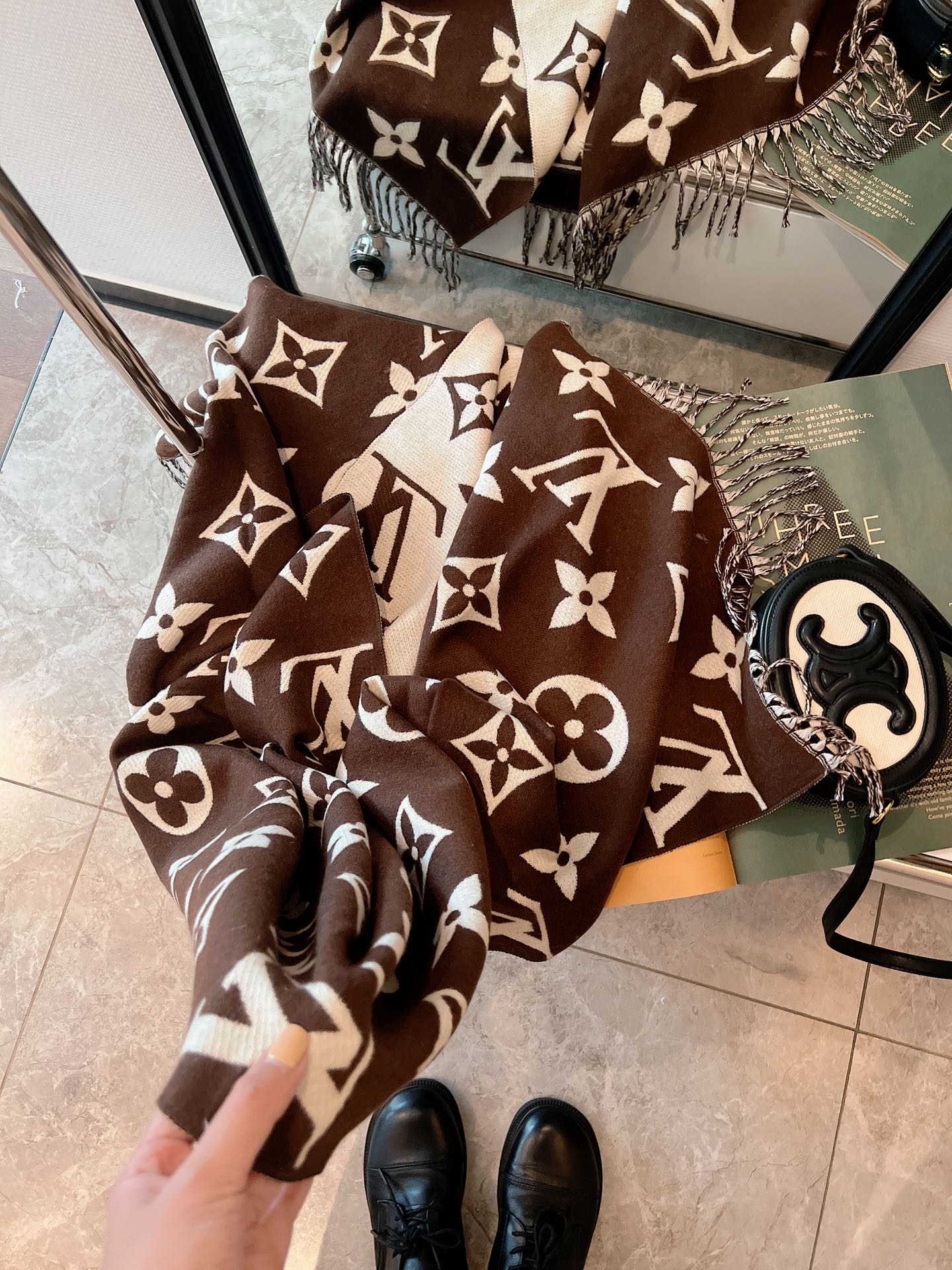20025 scarf LV  $27 gallery