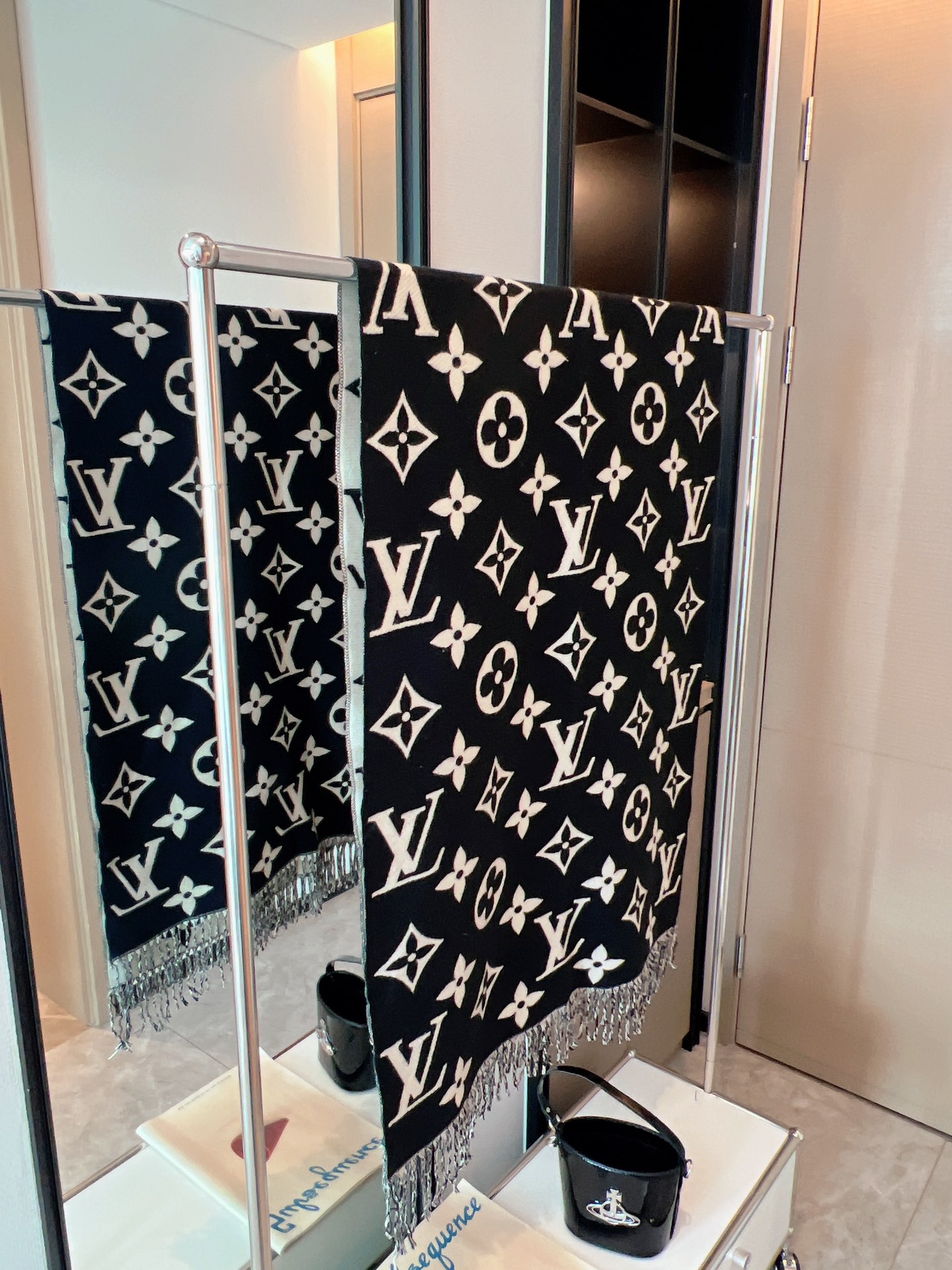 20025 scarf LV  $27 gallery