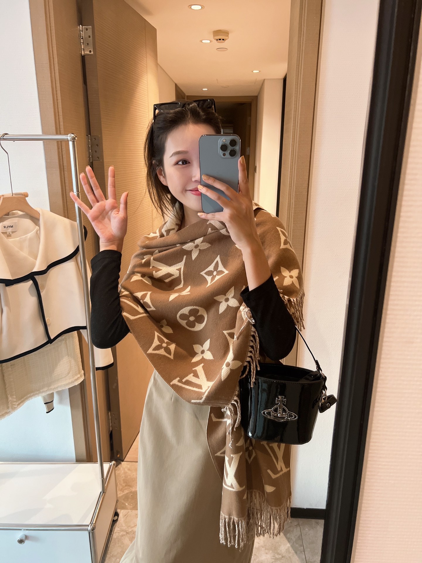 20025 scarf LV  $27 gallery