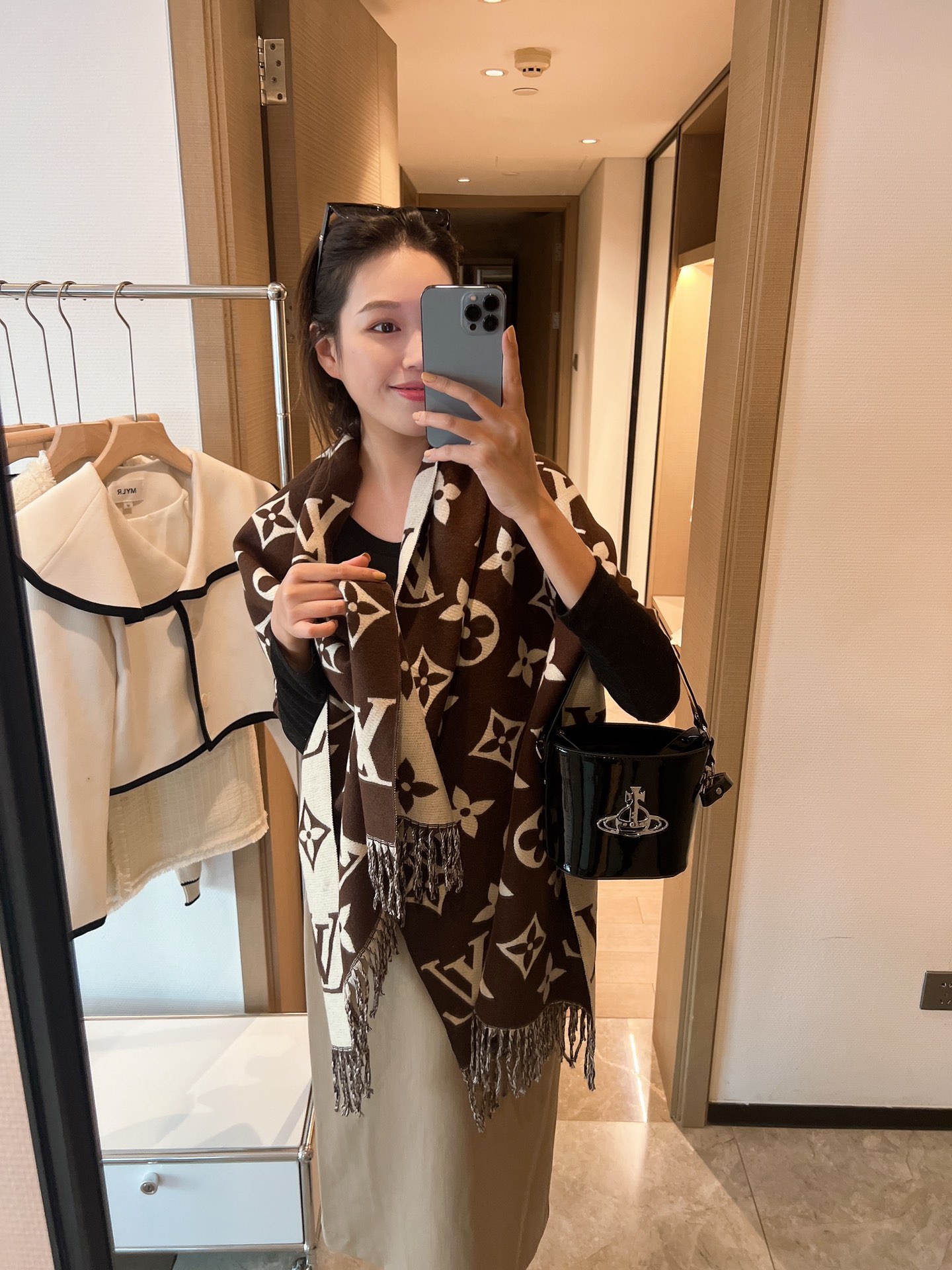 20025 scarf LV  $27 gallery