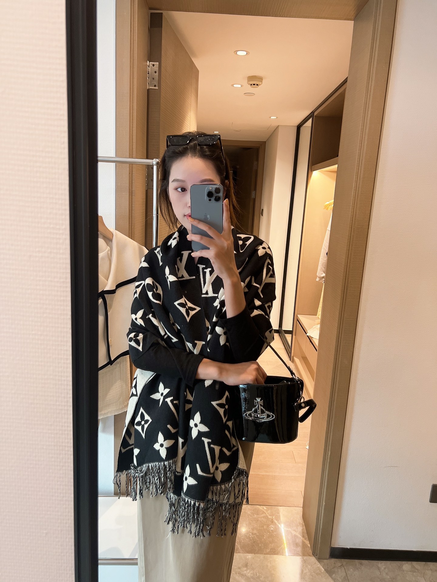 20025 scarf LV  $27 gallery