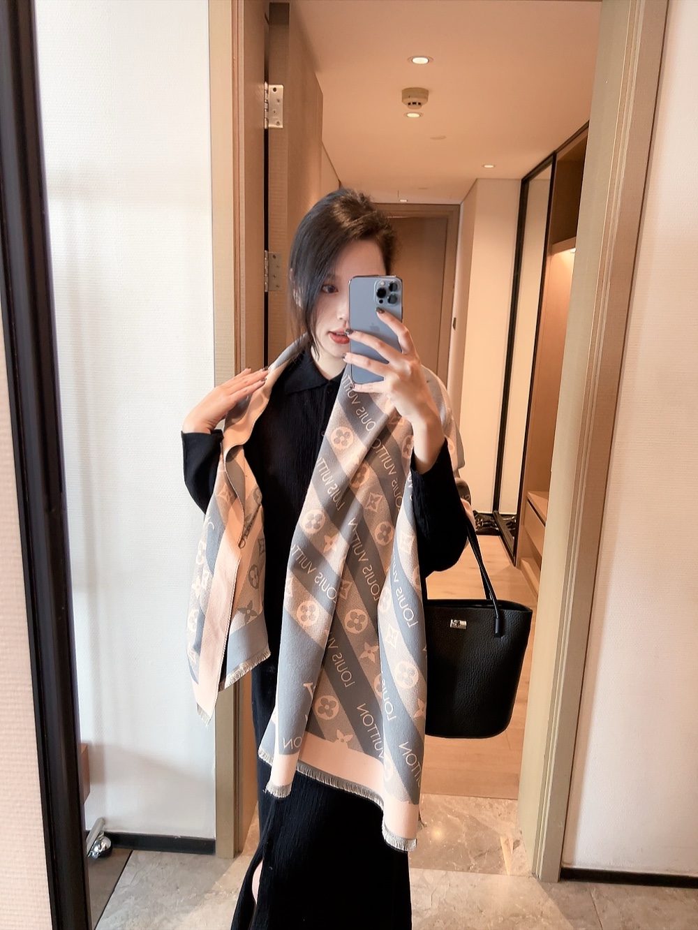 20035 scarf LV $27 gallery
