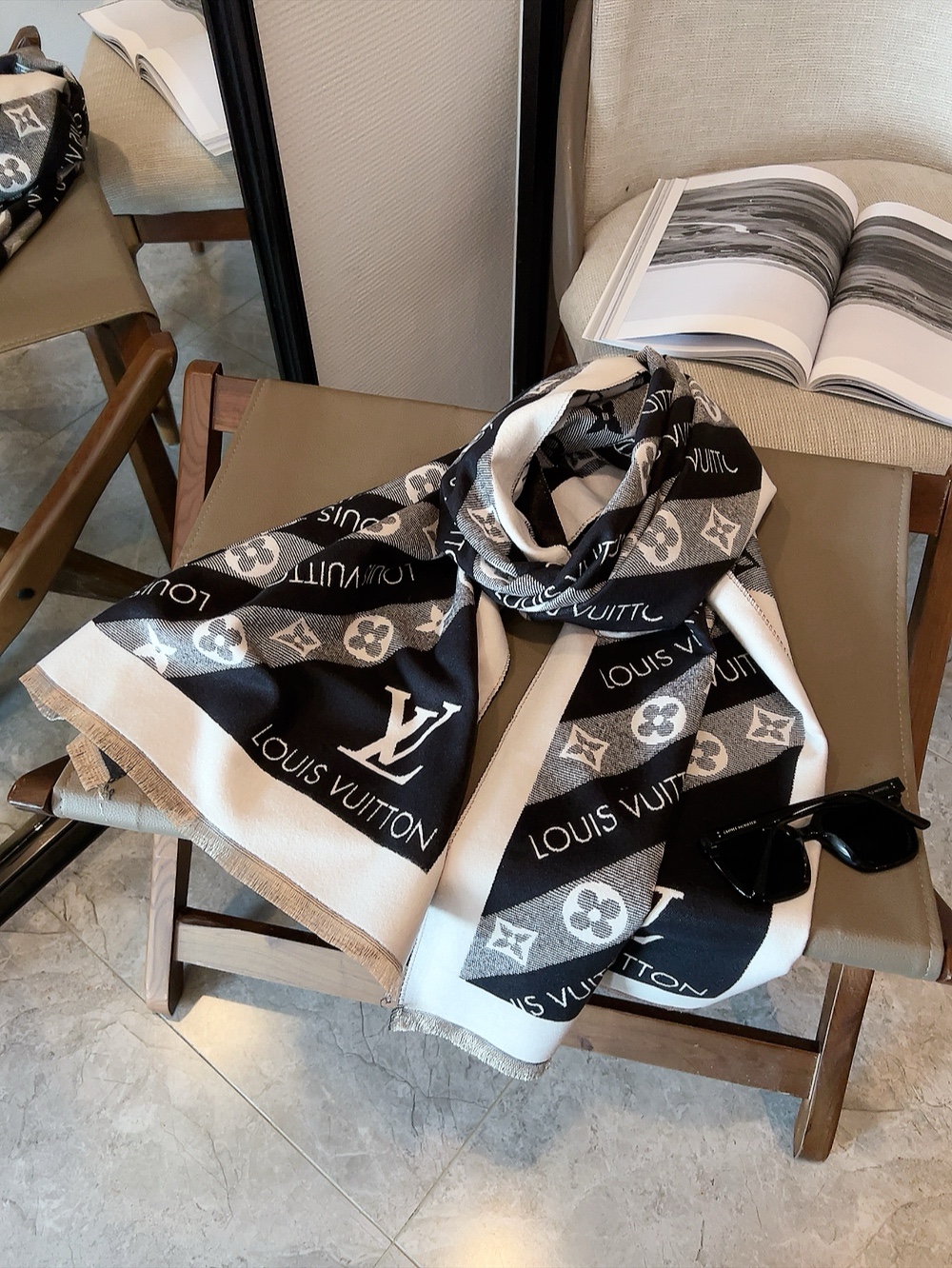 20035 scarf LV $27 gallery