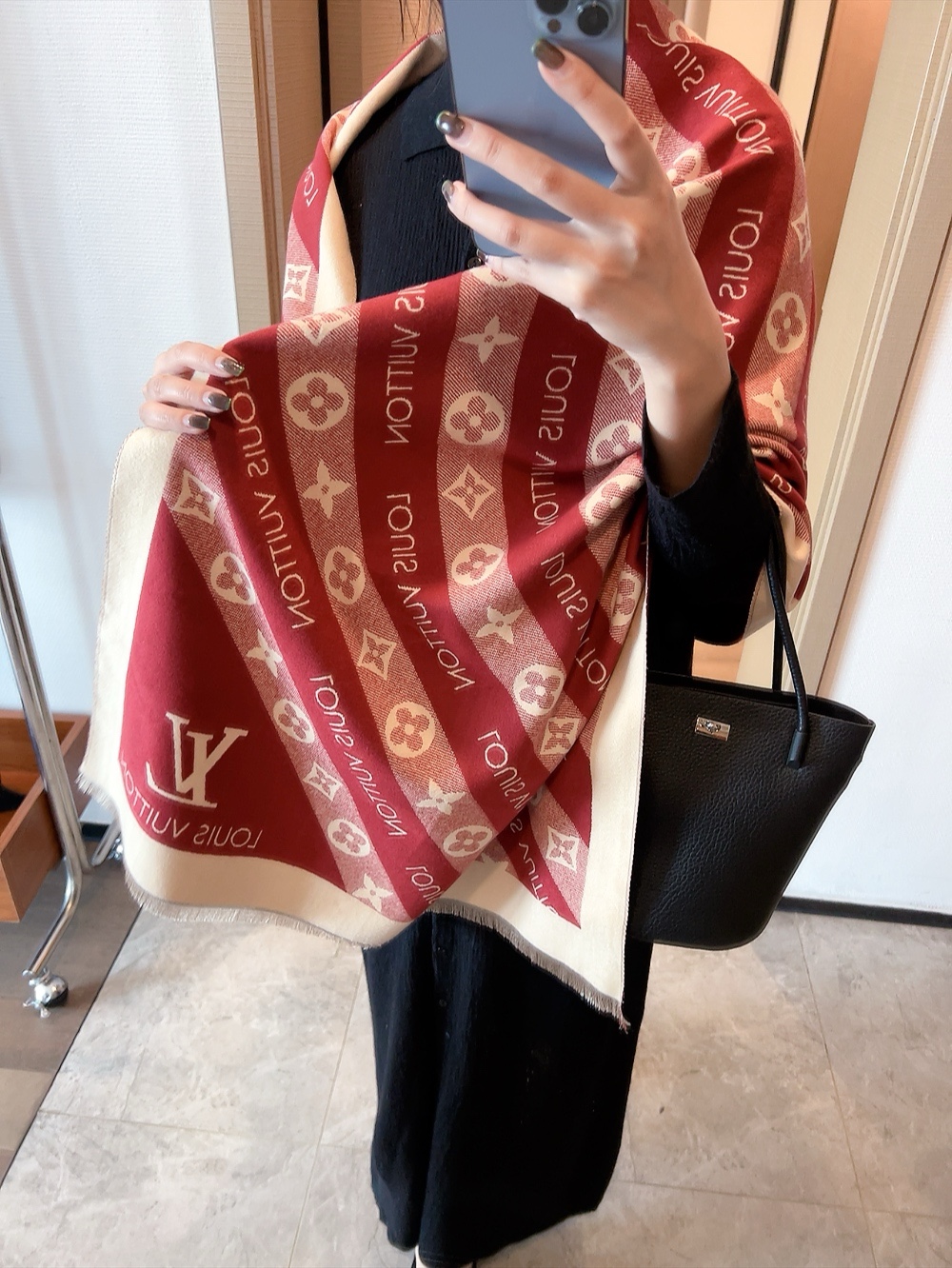 20035 scarf LV $27 gallery