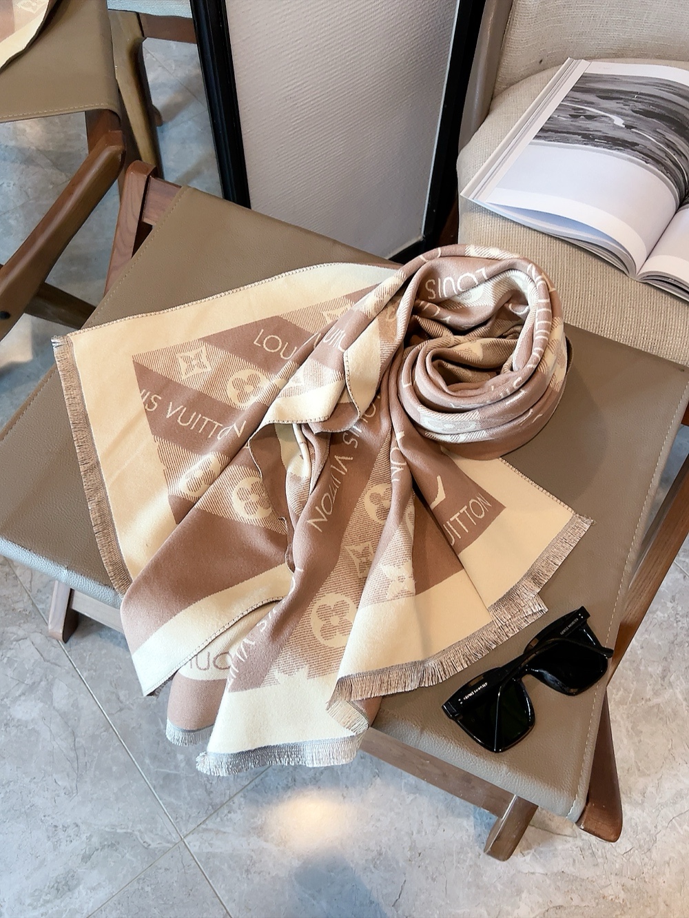 20035 scarf LV $27 gallery