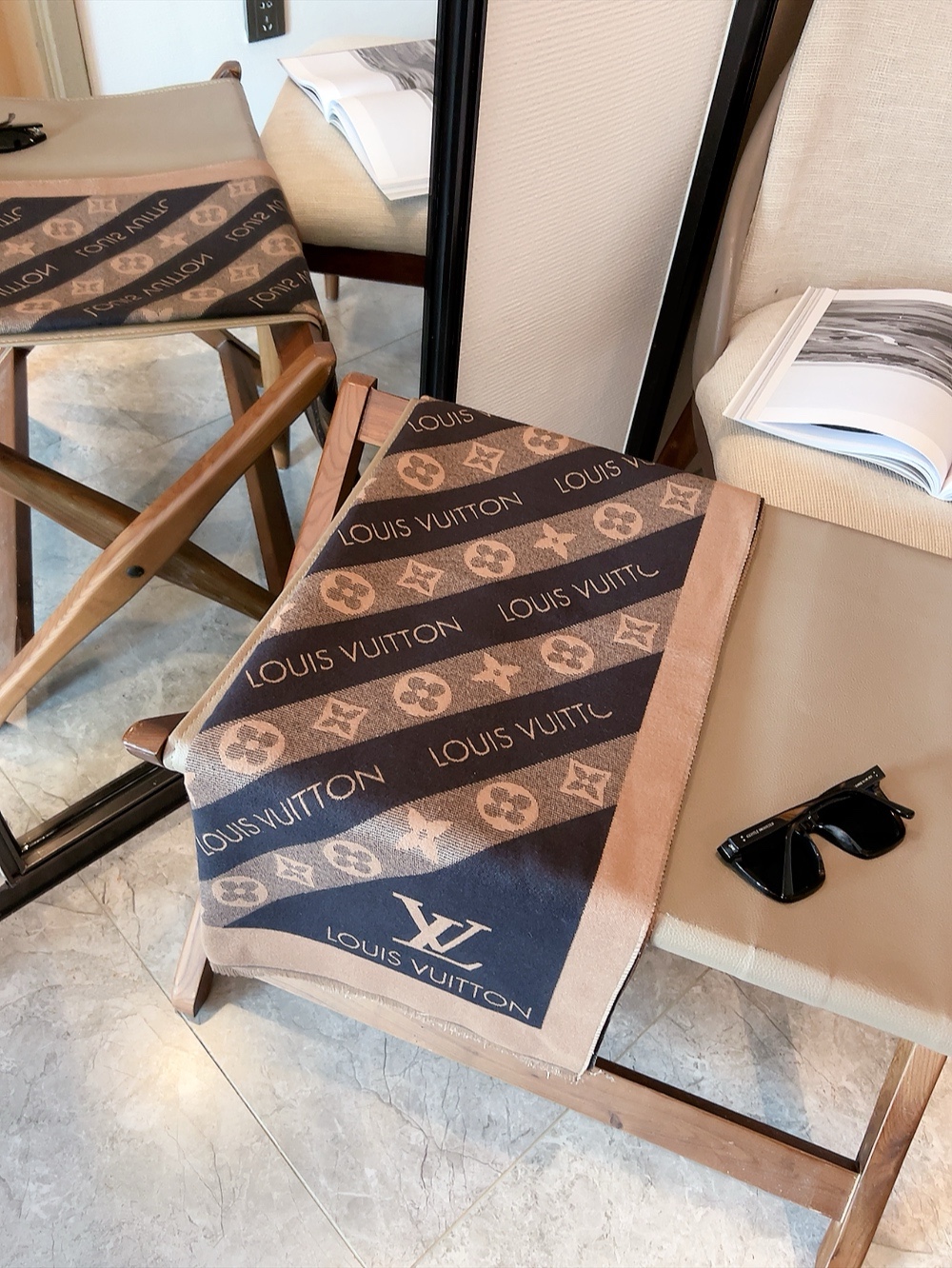 20035 scarf LV $27 gallery