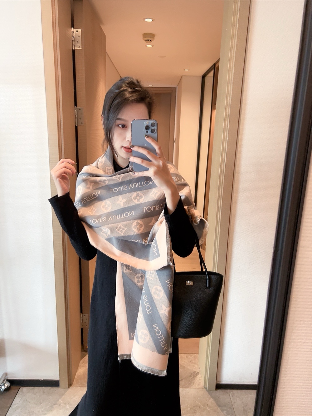 20035 scarf LV $27 gallery