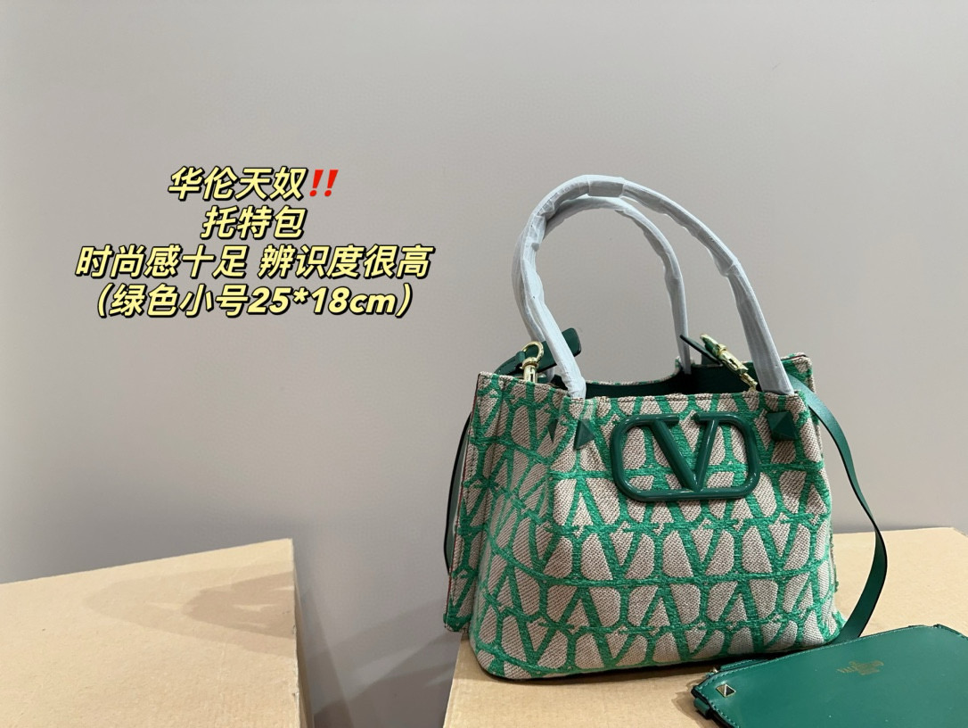 2907 $75 Valentino Tote Bag gallery