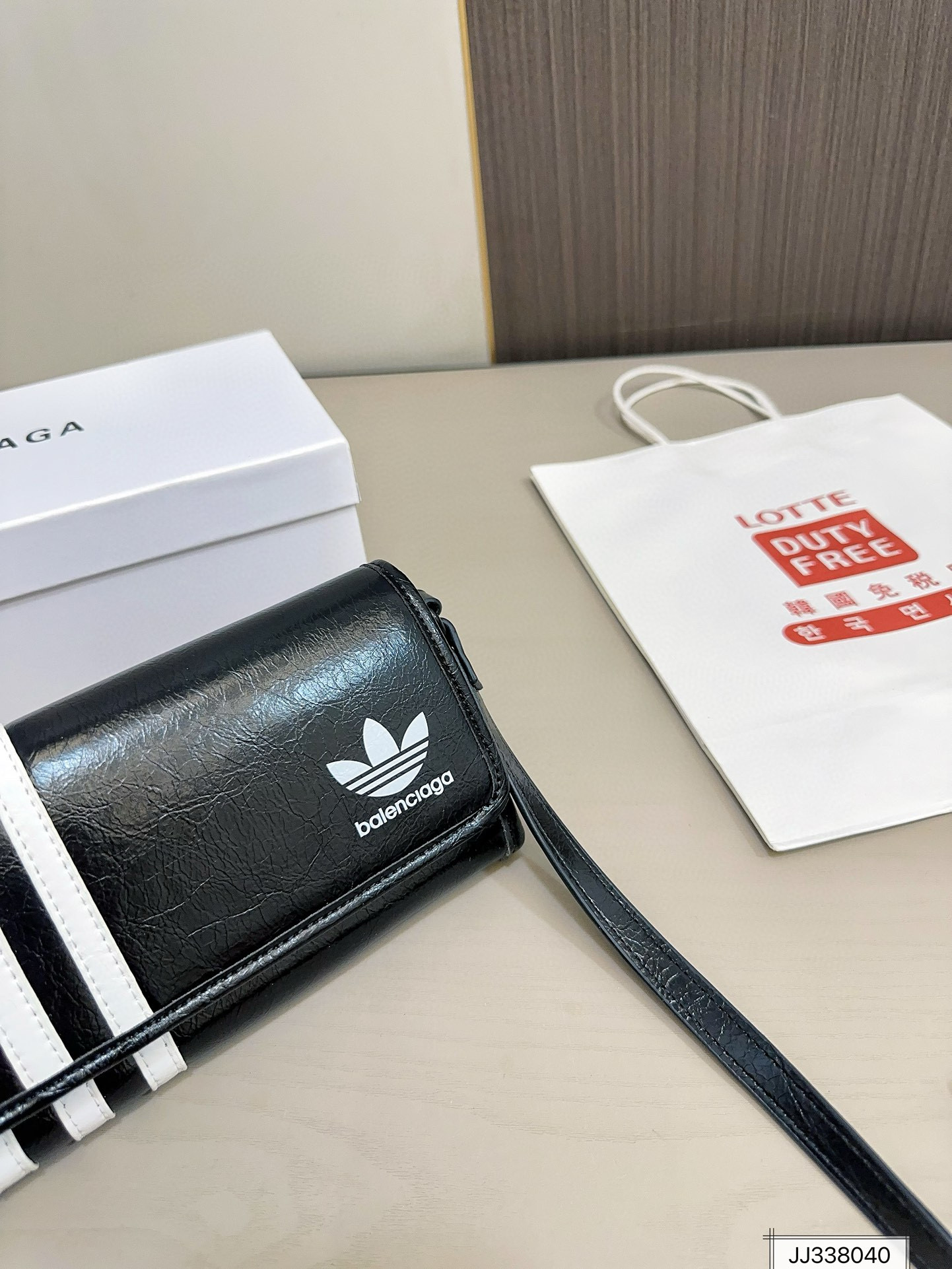 2908 $60 Balenciaga x Adidas Co branded Underarm Bag from Balenciaga gallery