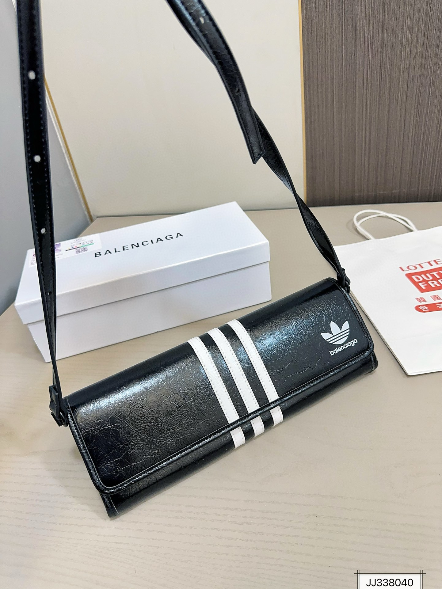 2908 $60 Balenciaga x Adidas Co branded Underarm Bag from Balenciaga gallery