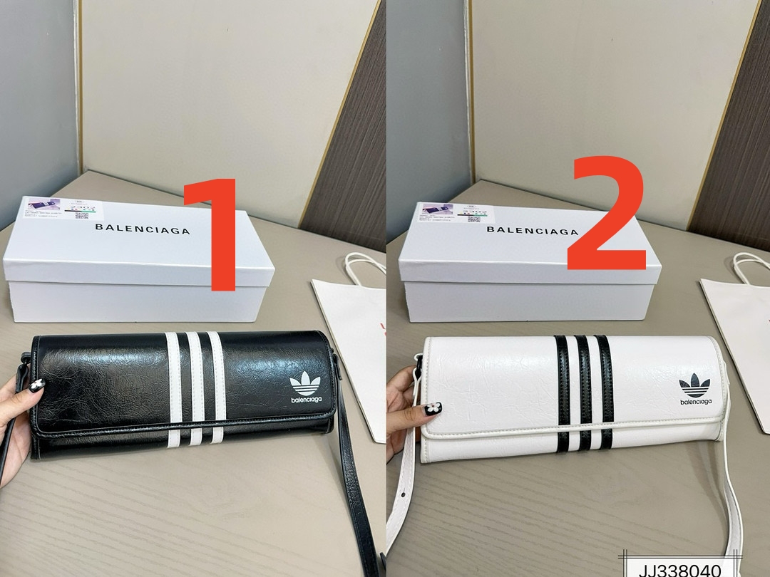 2908 $60 Balenciaga x Adidas Co branded Underarm Bag from Balenciaga gallery
