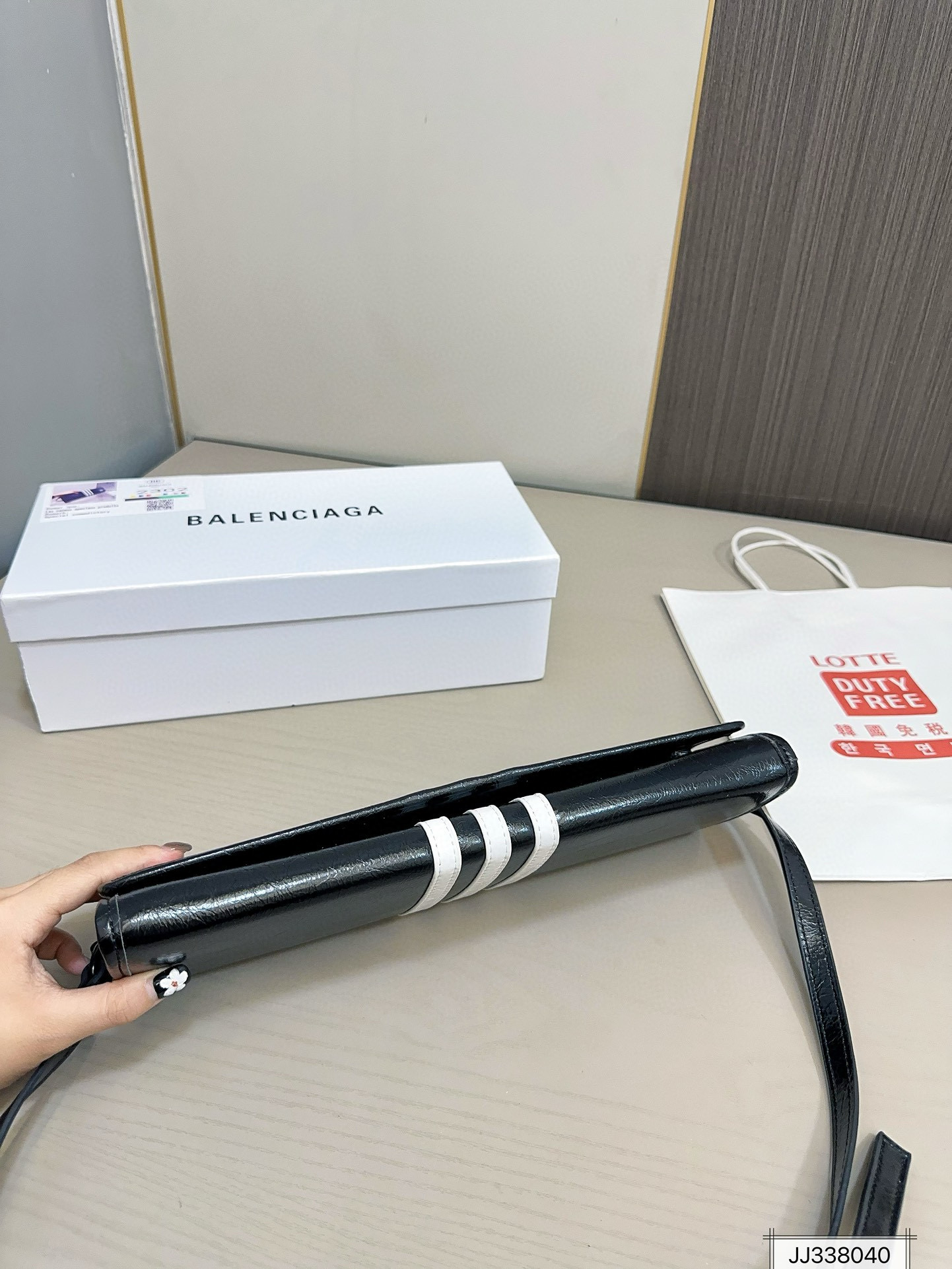 2908 $60 Balenciaga x Adidas Co branded Underarm Bag from Balenciaga gallery