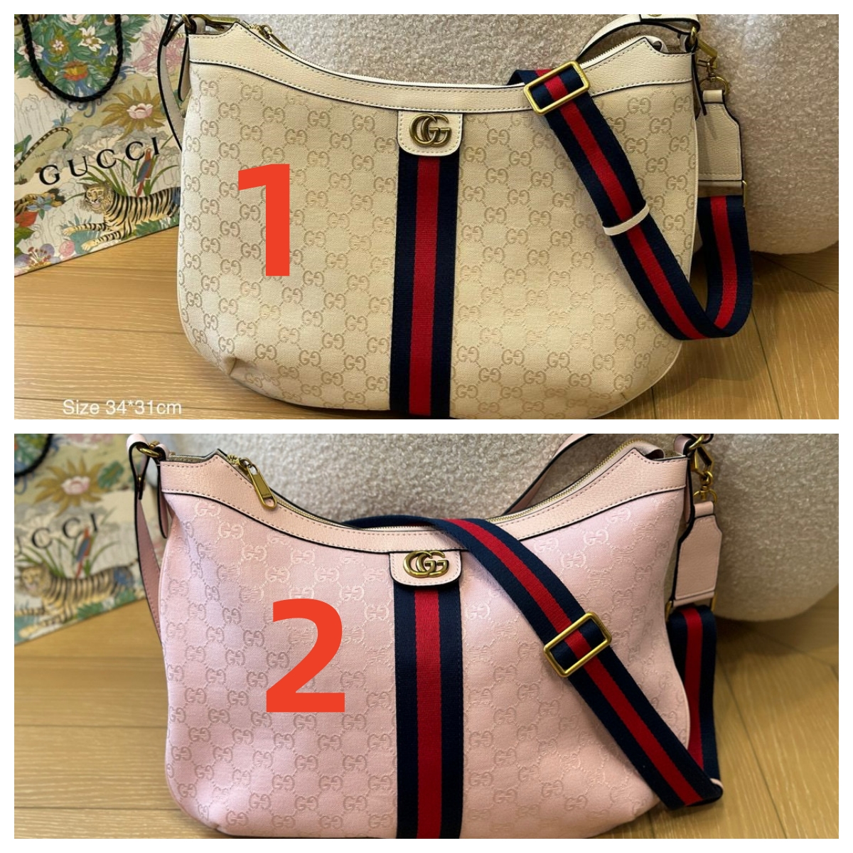 2914 $65 Gucci Half Month Bag gallery