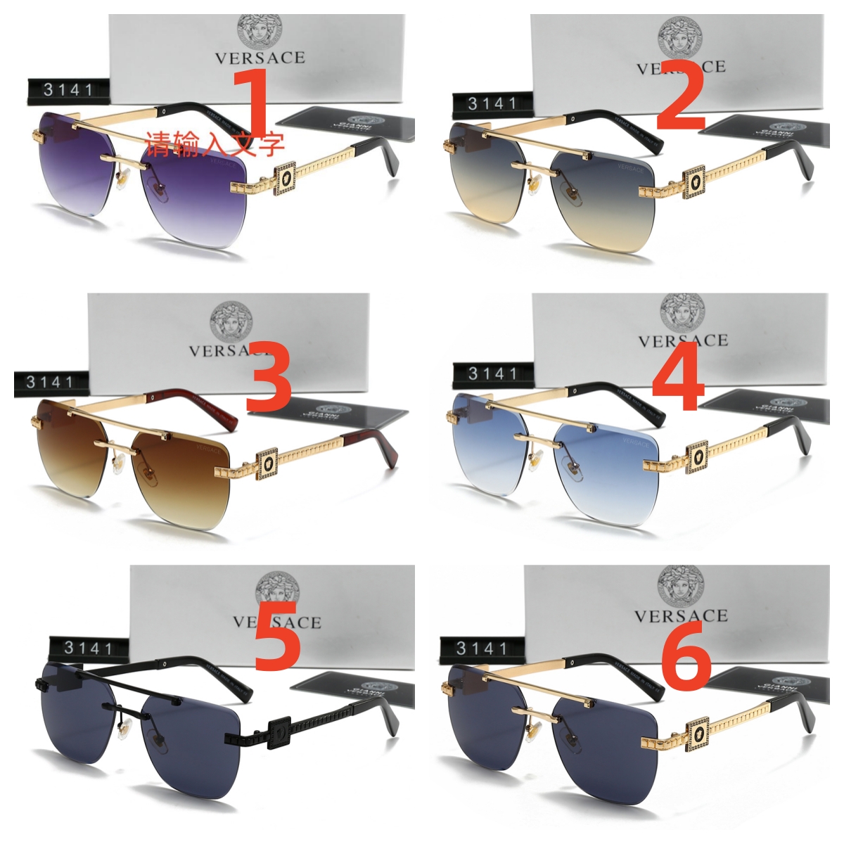 2923 $25 Versace/Non polarized gallery