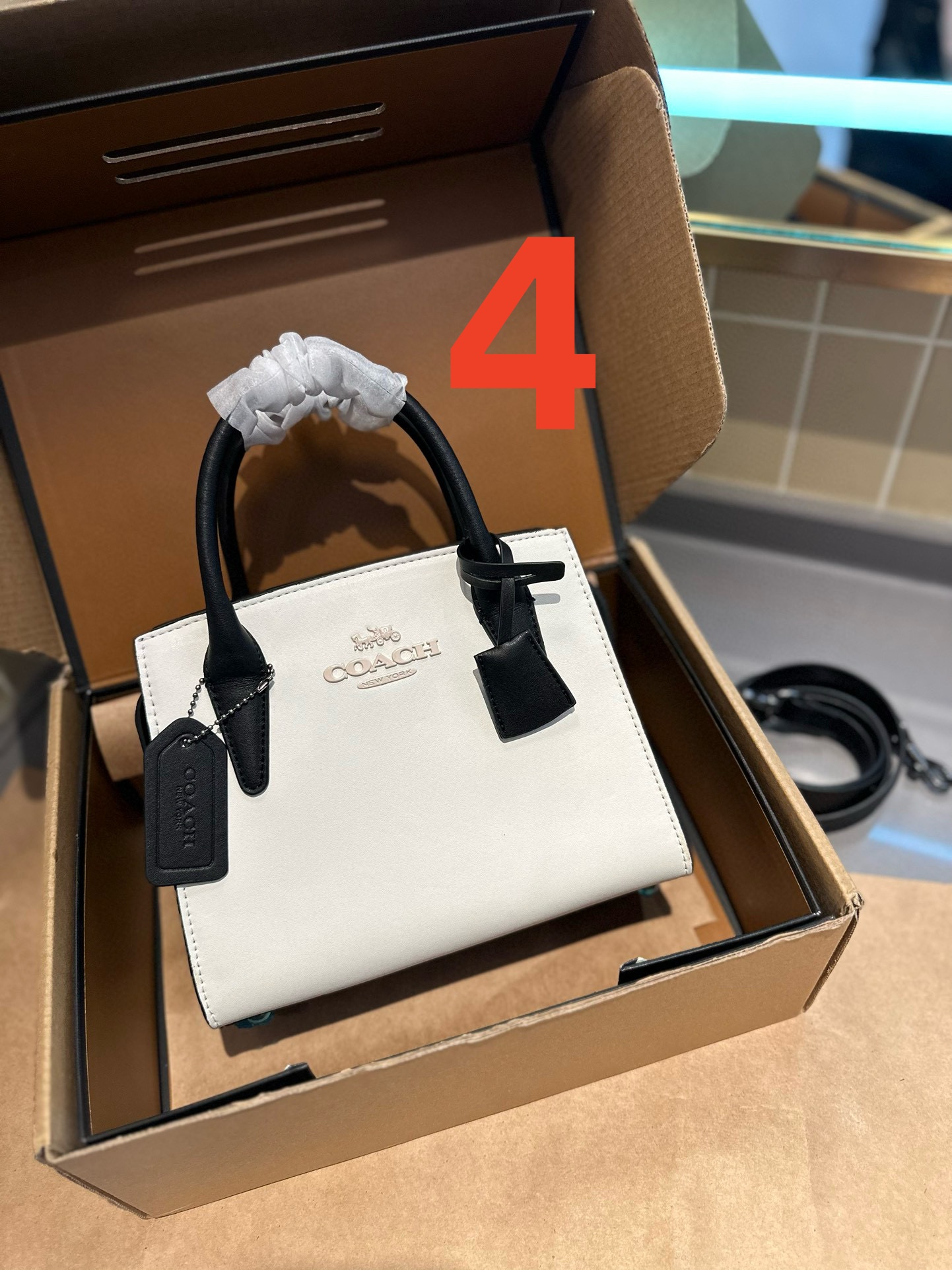 3736 COACH Andrea Bag $68 gallery