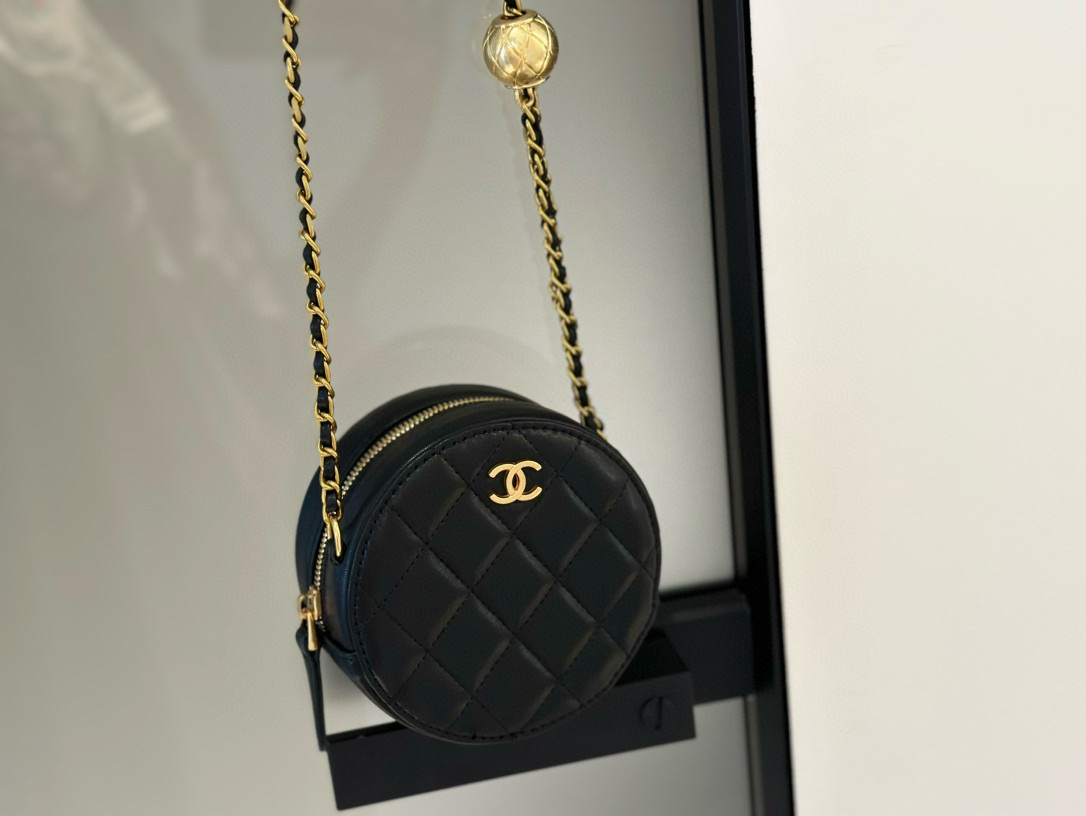 3738 Chanel Little Golden Ball Round Bag $68 gallery