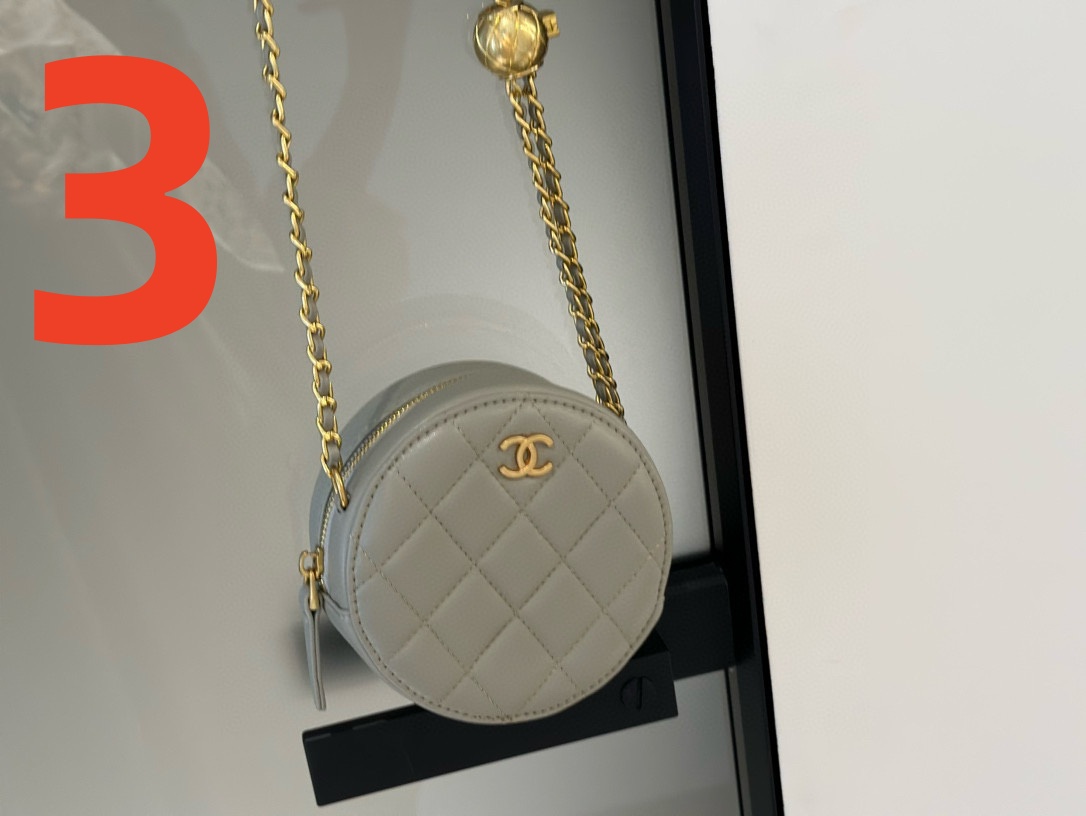 3738 Chanel Little Golden Ball Round Bag $68 gallery