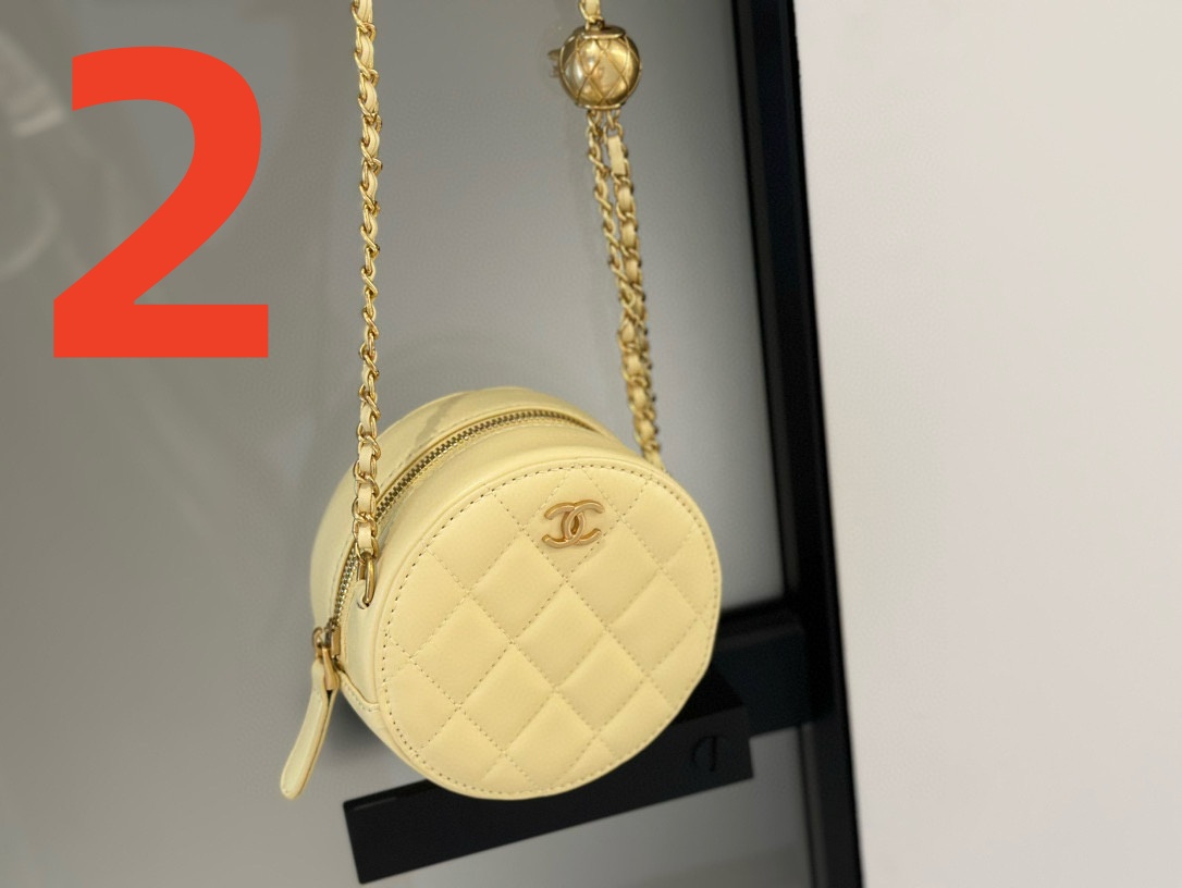 3738 Chanel Little Golden Ball Round Bag $68 gallery