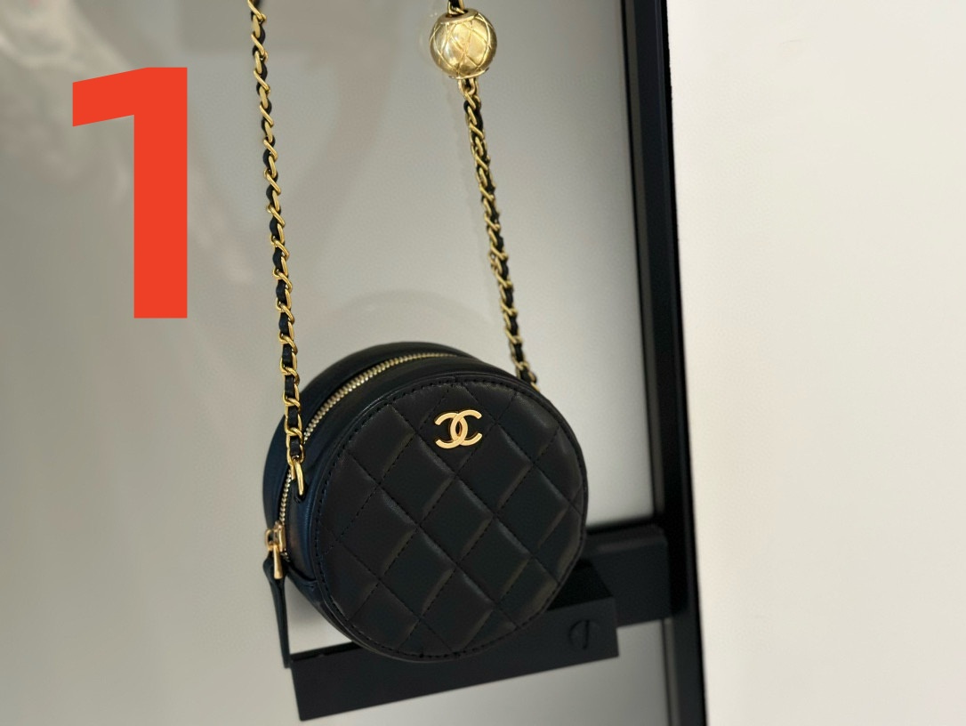 3738 Chanel Little Golden Ball Round Bag $68 gallery