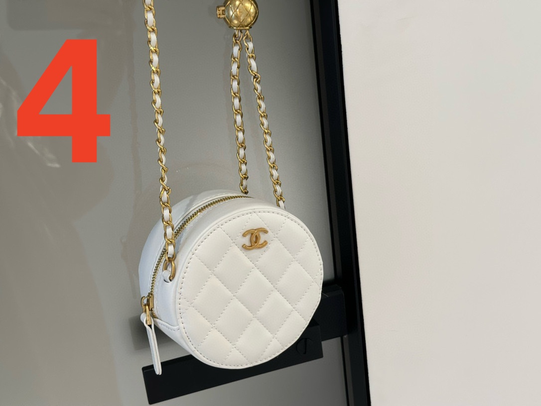 3738 Chanel Little Golden Ball Round Bag $68 gallery