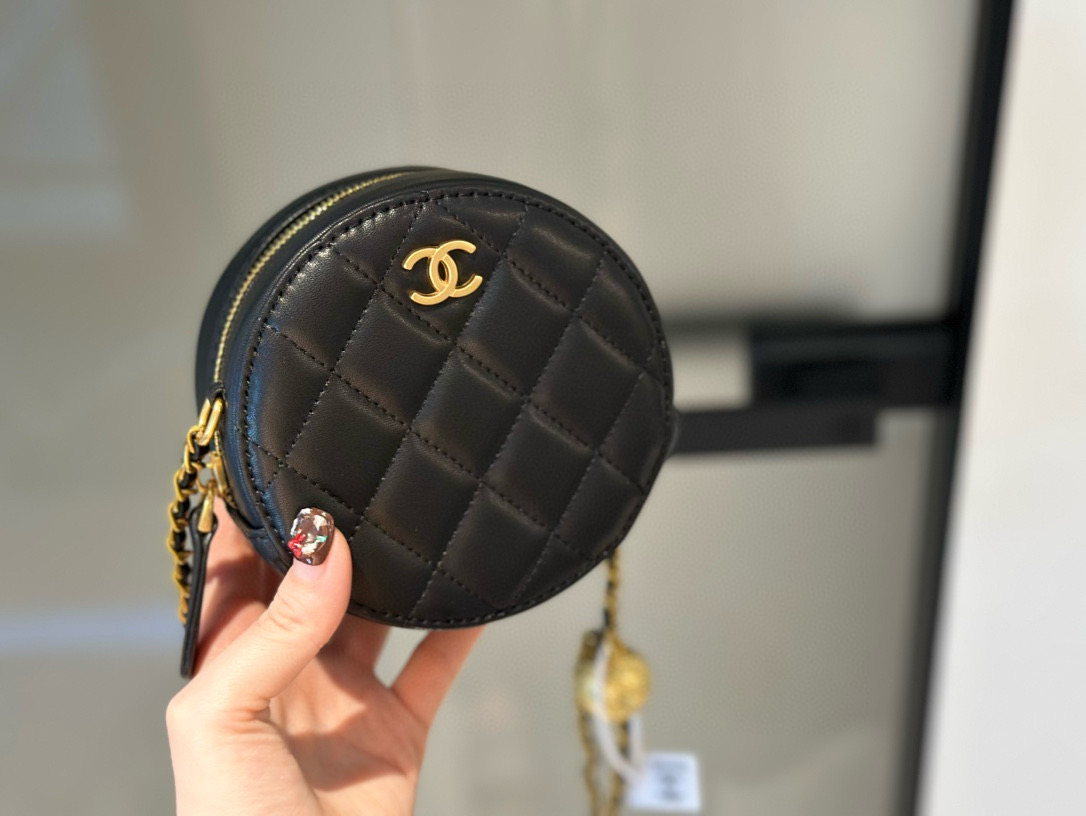 3738 Chanel Little Golden Ball Round Bag $68 gallery