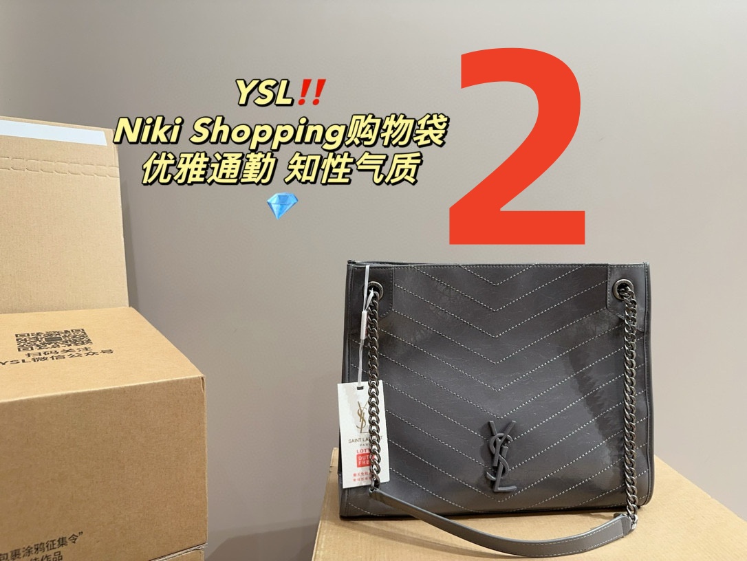 3740 YSL Niki Shopping Bag $83 gallery