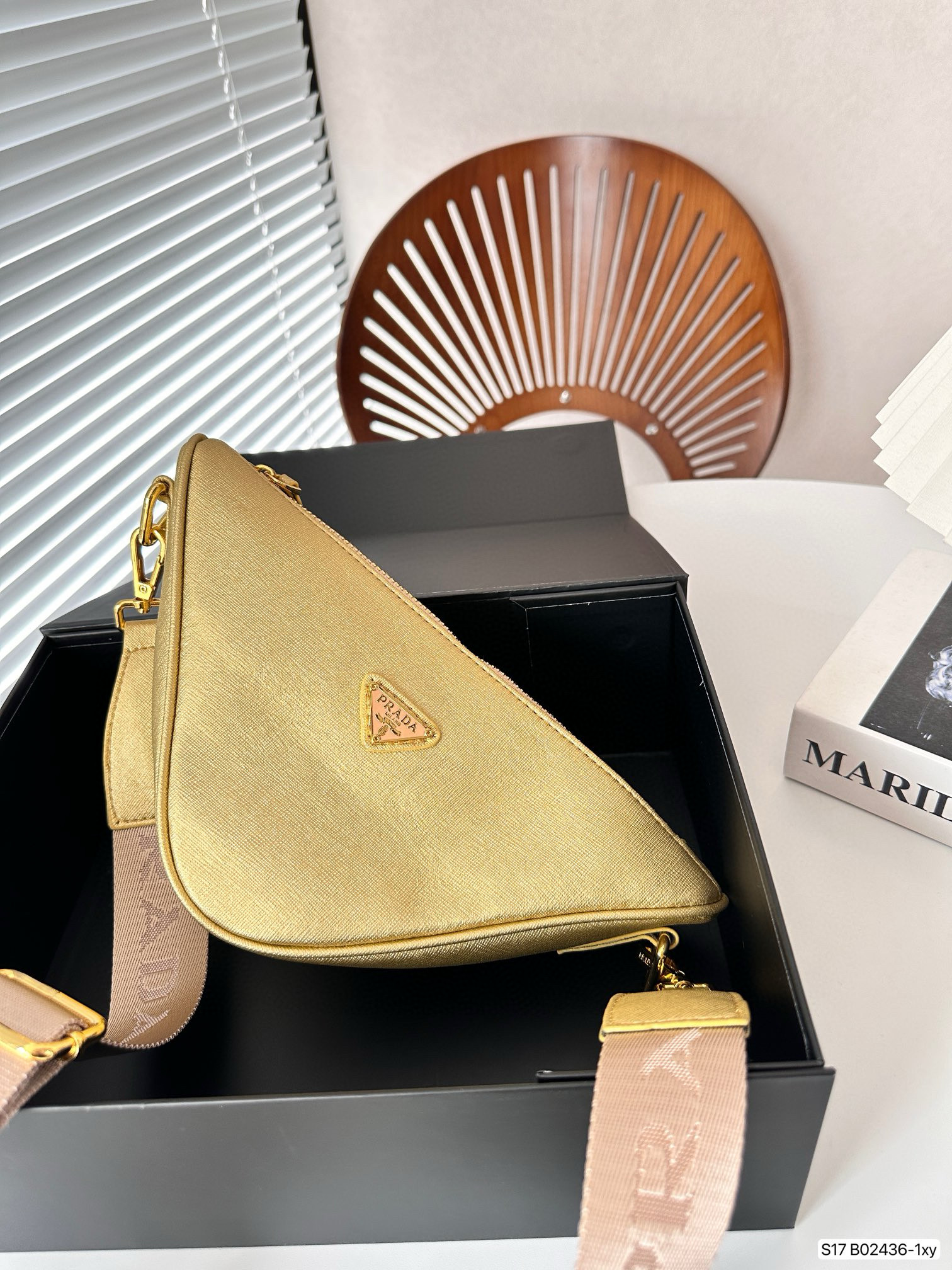 3741 Prada triangle bag $63 gallery