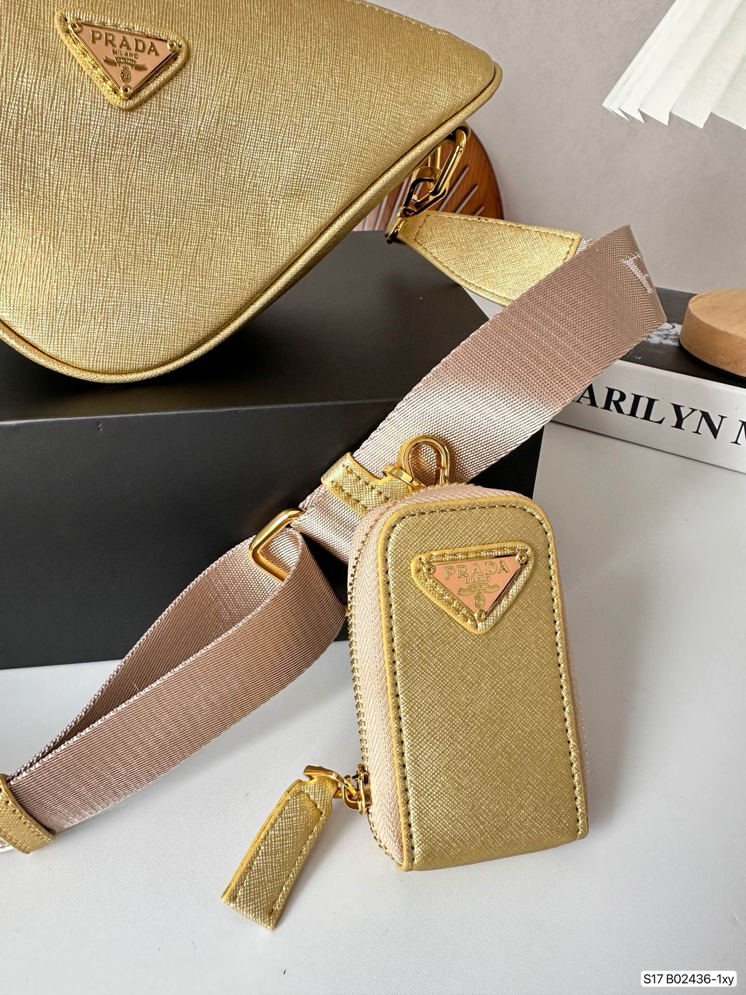 3741 Prada triangle bag $63 gallery