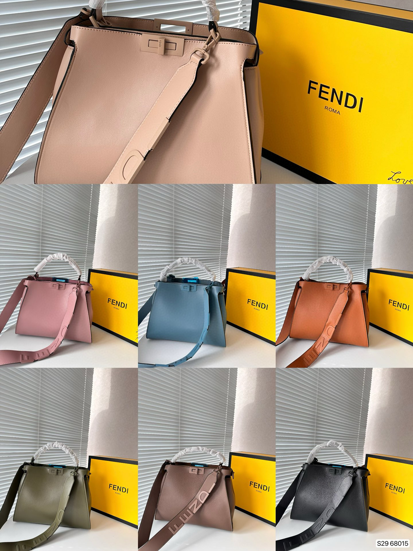 3755 Fendi Peekaboo kitten bag $85 gallery