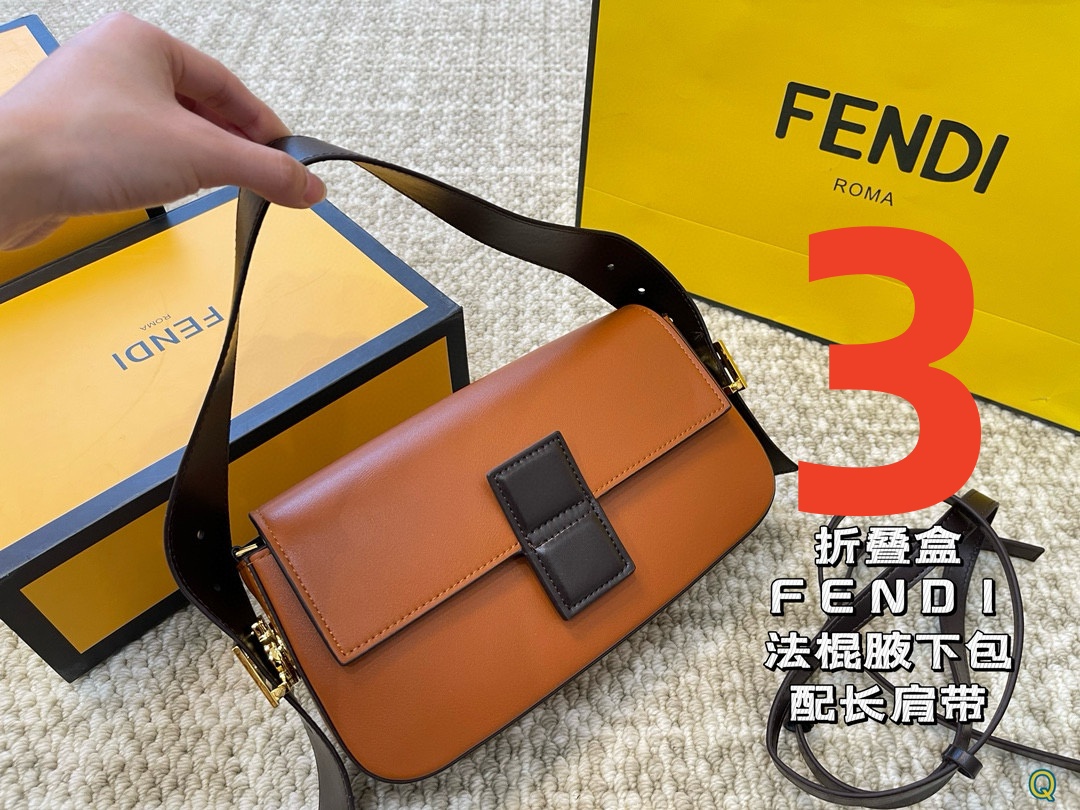 3756 FENDI method stick underarm bag $75 gallery