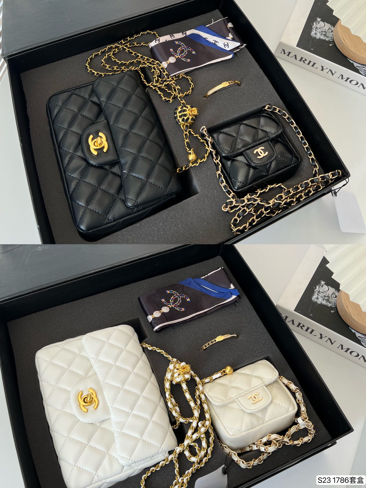 3761 Chanel Value Box Chanel Classic Fat Fang $73 gallery