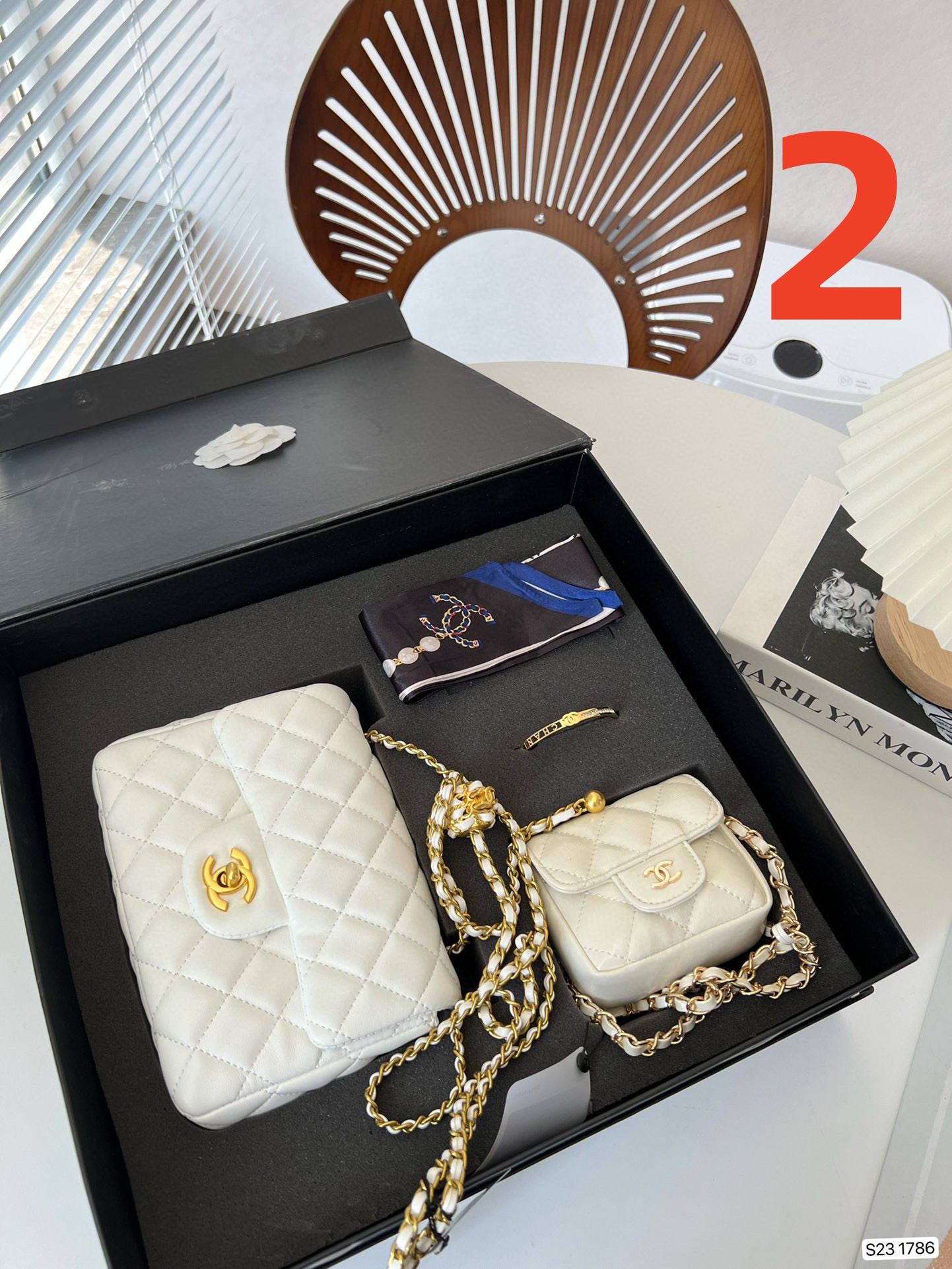 3761 Chanel Value Box Chanel Classic Fat Fang $73 gallery