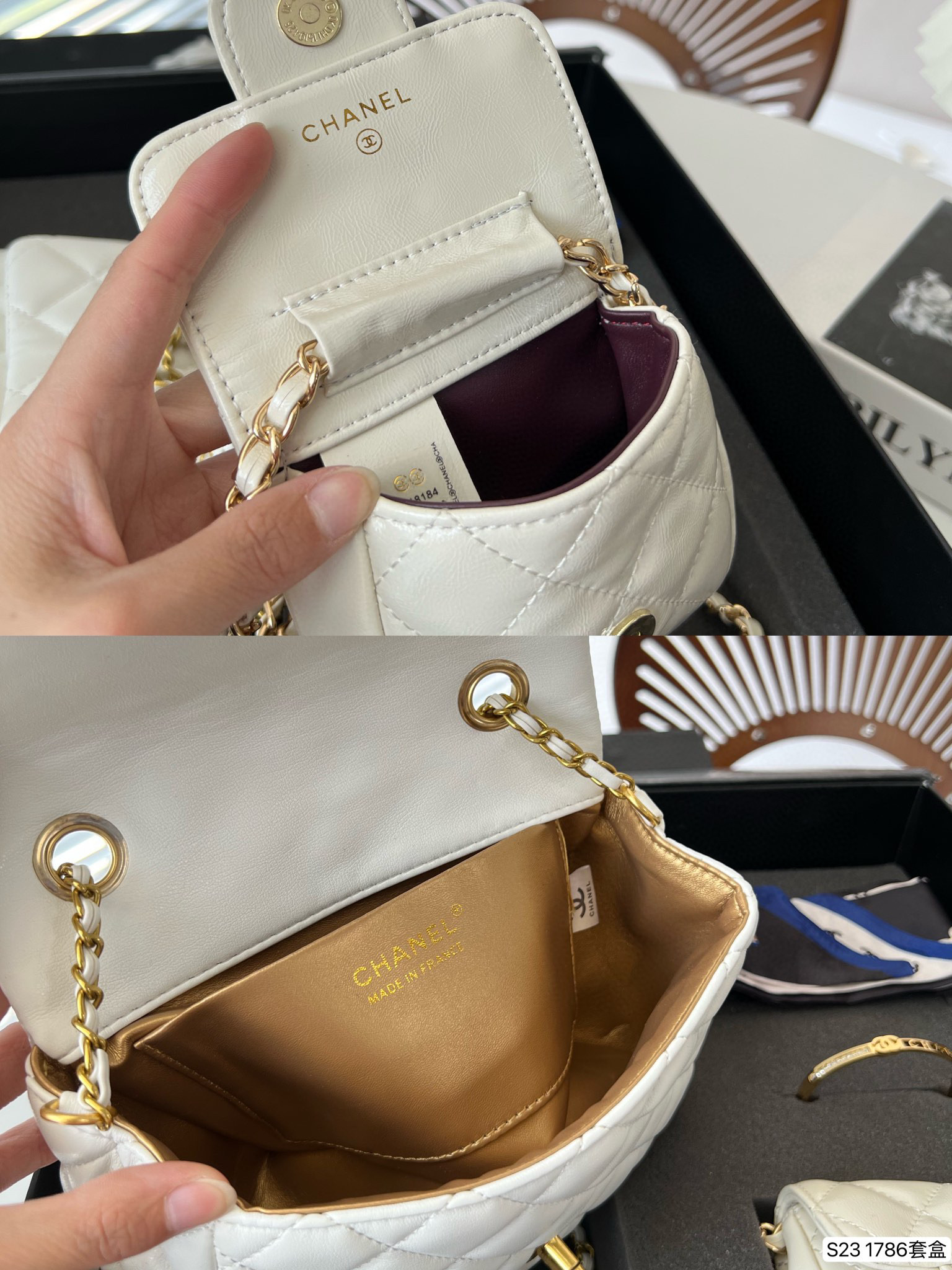 3761 Chanel Value Box Chanel Classic Fat Fang $73 gallery