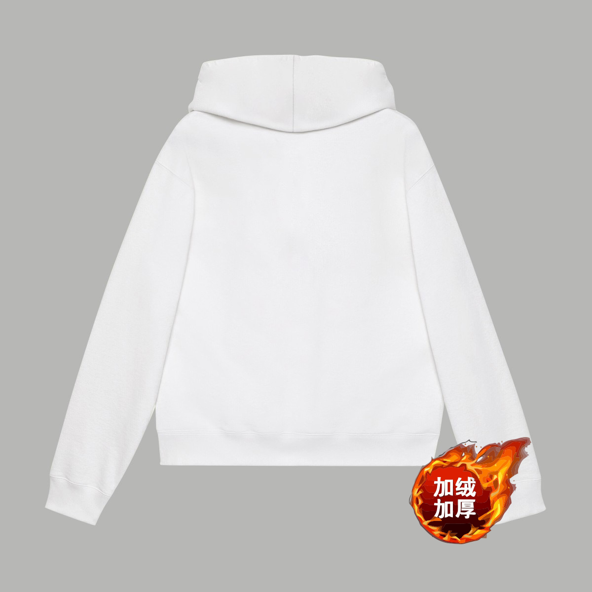 3828  $38 Balenciaga Hooded Velvet&Velvet Sweater gallery