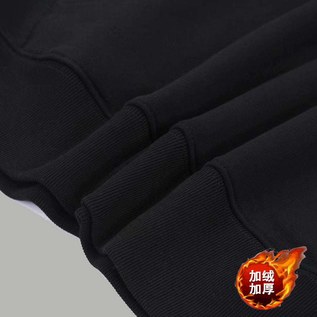 3828  $38 Balenciaga Hooded Velvet&Velvet Sweater gallery