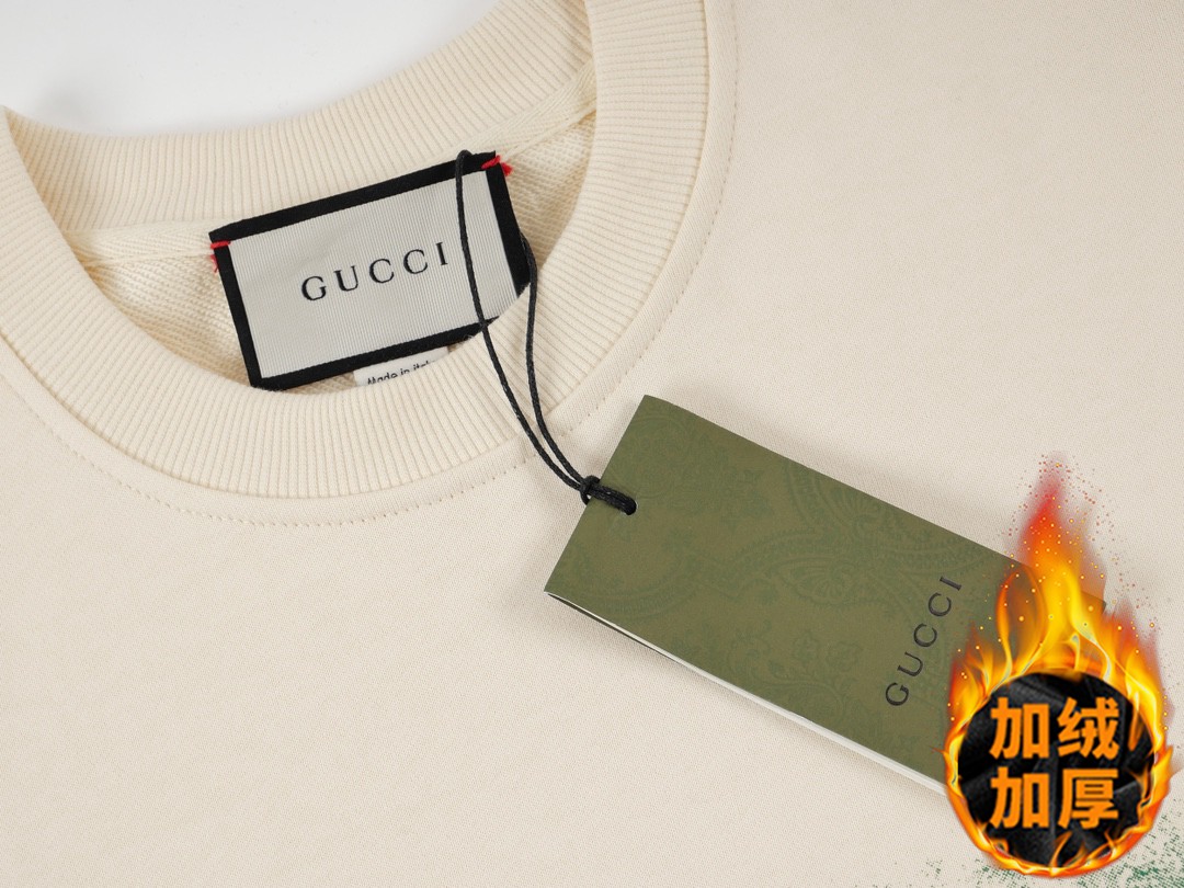 3829- $35 Gucci Round Neck Velvet Plus Sweater gallery