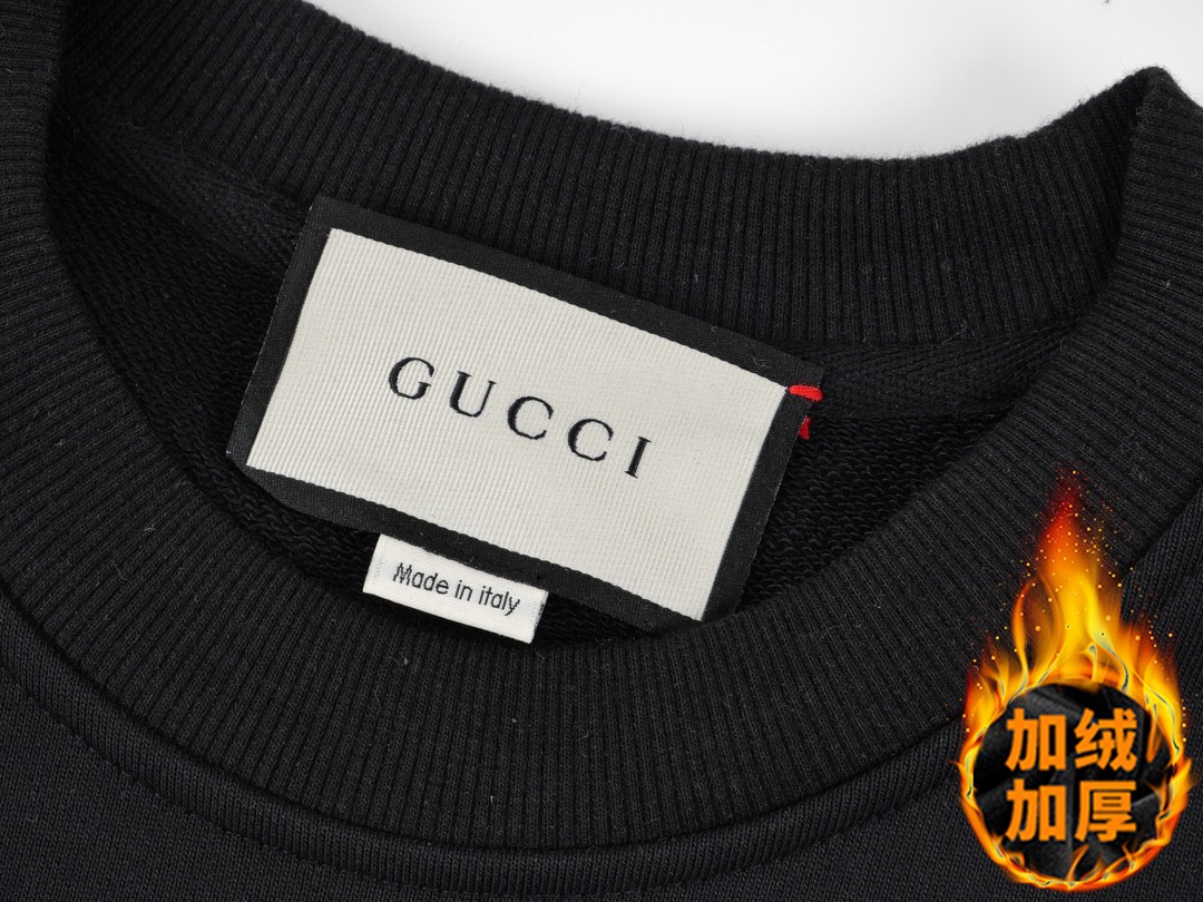 3829- $35 Gucci Round Neck Velvet Plus Sweater gallery