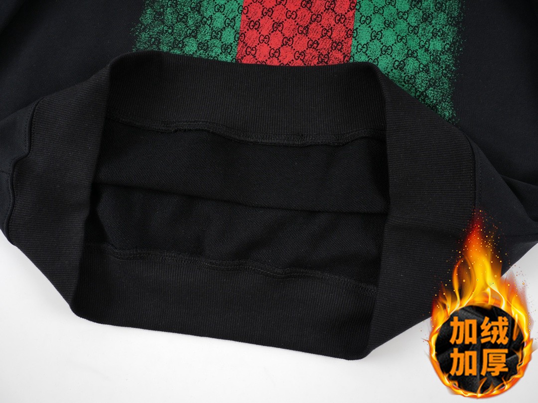 3829- $35 Gucci Round Neck Velvet Plus Sweater gallery