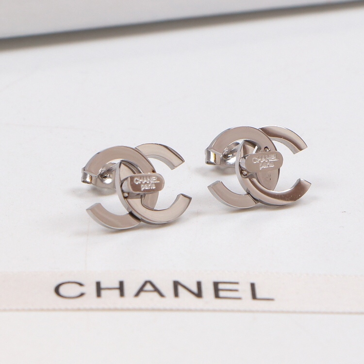 3854 $16 [Chanel] Black diamond earrings gallery