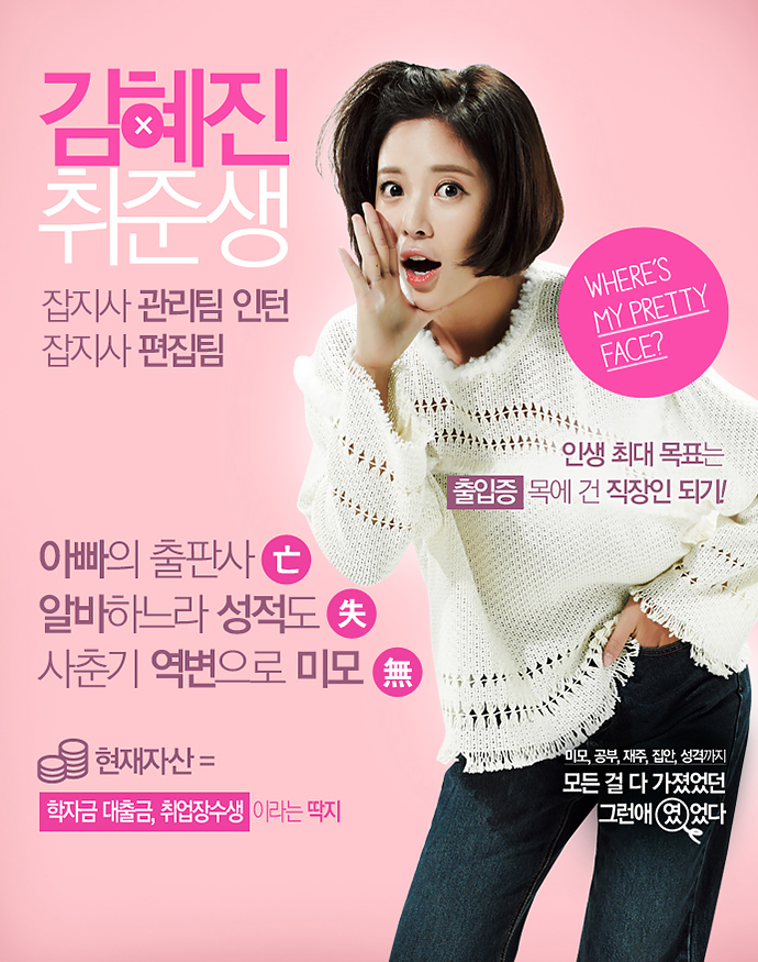 she-was-pretty-hwang-jung-eum-character-poster