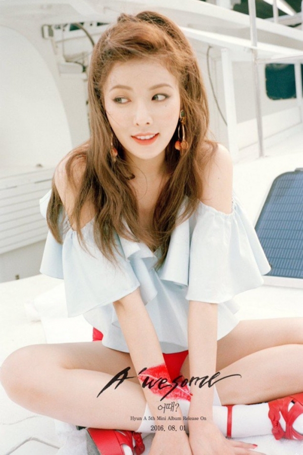 [netizen] Hyuna Tung ảnh Nhá Hàng Cho Album Mới Saokpop