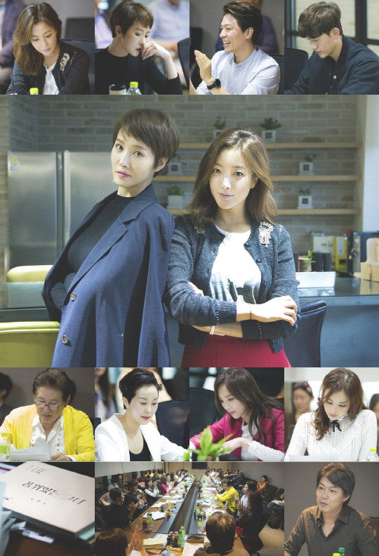 "Woman of Dignity" công bố hình ảnh buổi đọc kịch bản đầu tiên ( Kim Sun Ah, Kim Hee Sun, Lee Ki Woo....)
