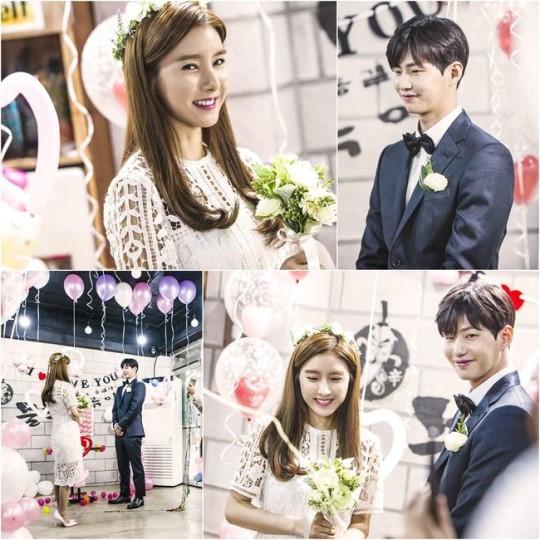 Song Jae Rim và Kim So Eun có một hôn lễ ngọt ngào và độc nhất trên"Our Gab Soon"