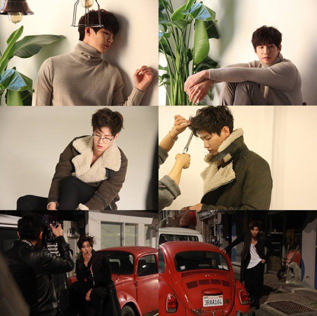 Hậu trường bộ ảnh mới của nam diễn viên Song Jae Rim